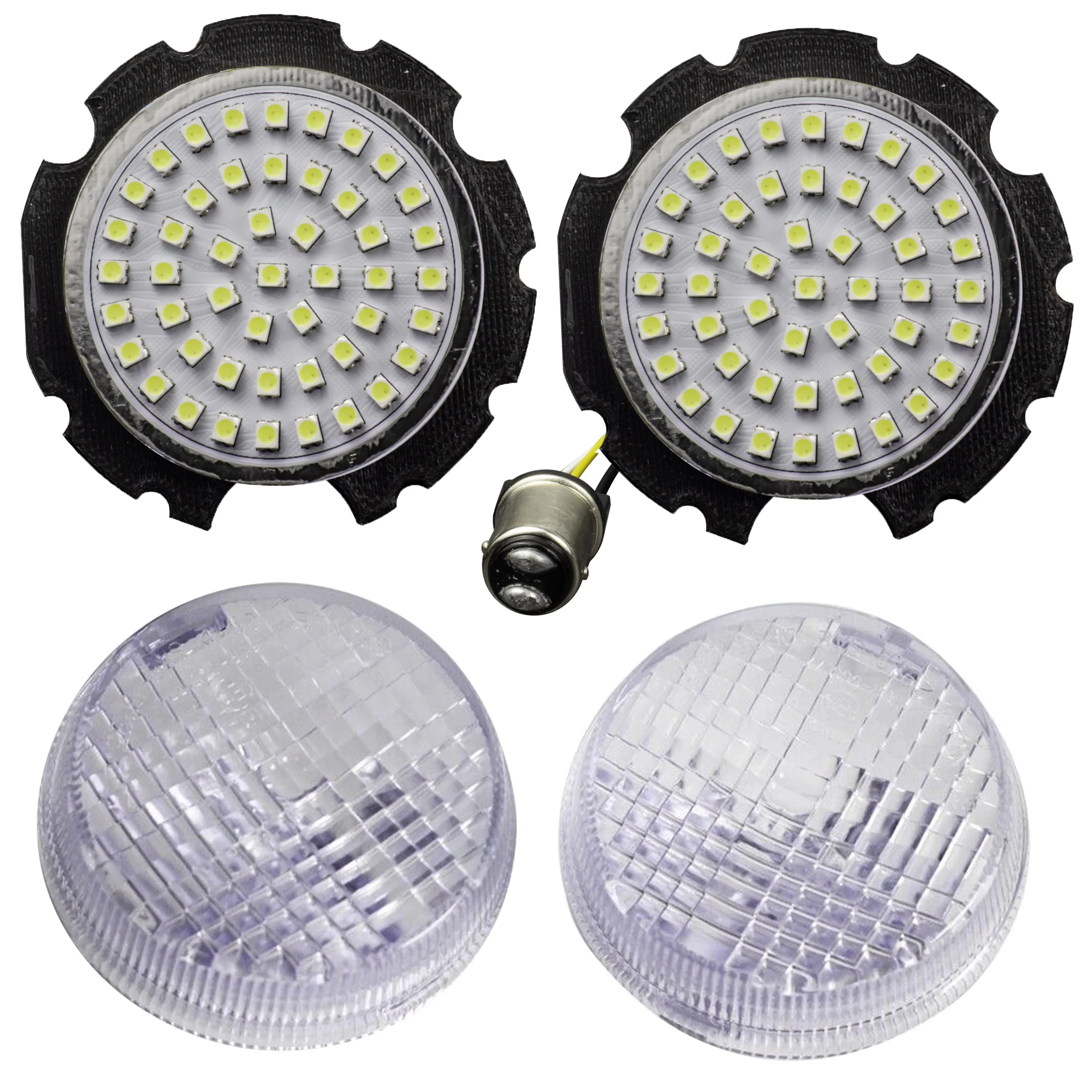 Eagle Lights Generation II Premium LED Front Turn Signals with Full Running Light for Honda VTX Motorcycles - Image 9