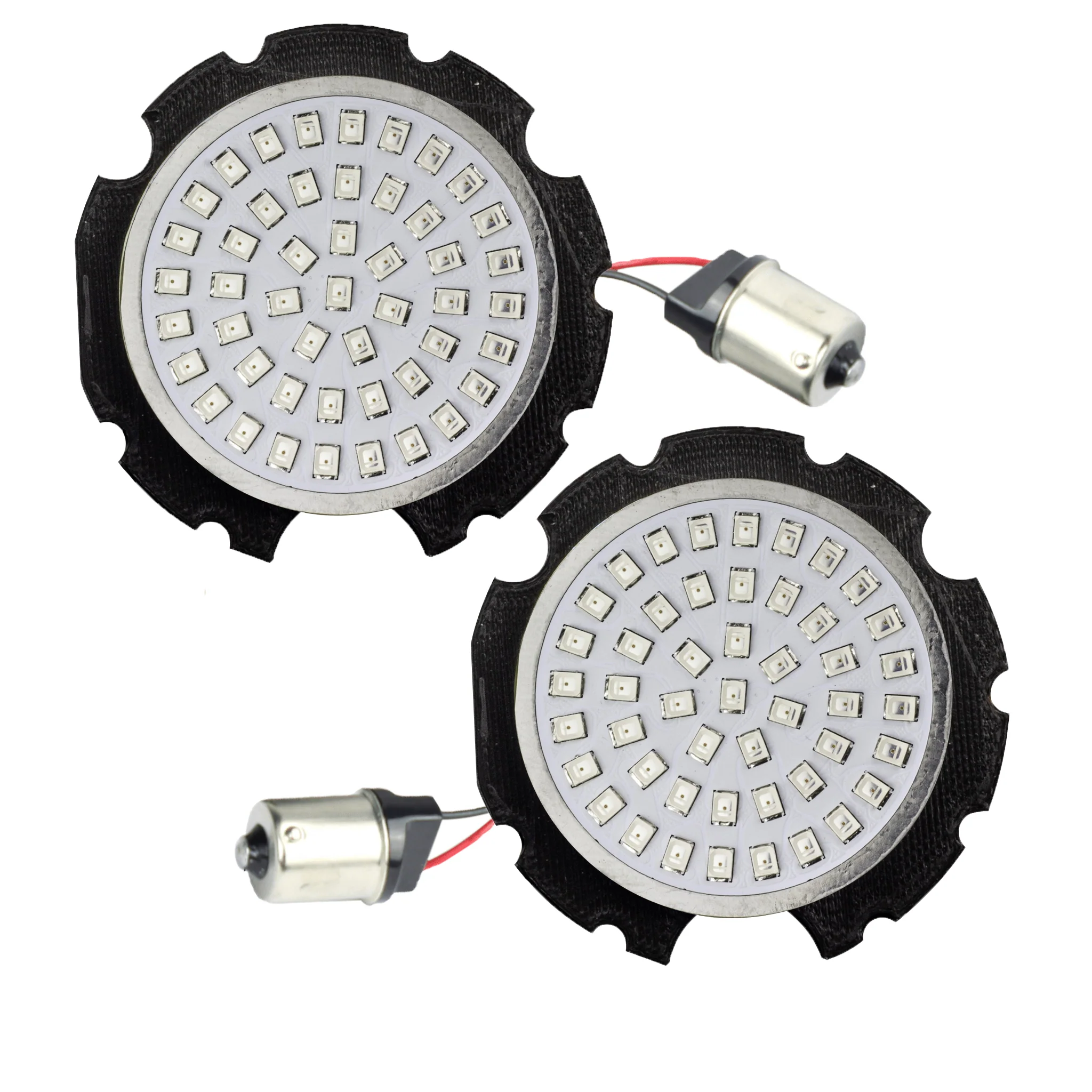 Eagle Lights Generation II Premium LED Rear Turn Signals for Honda VTX and Valkyrie - Generation II / 1156 Base / Amber - Image 3