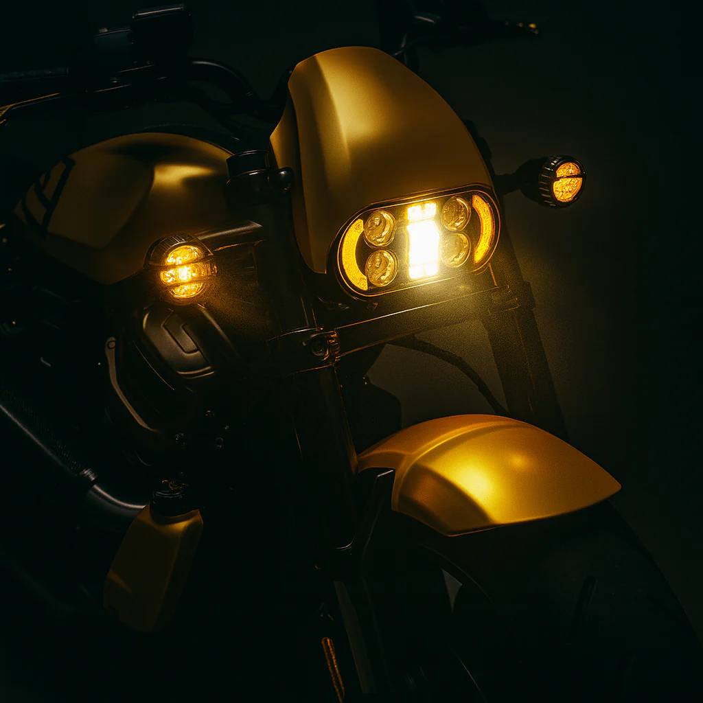 Eagle Lights Generation III LED Headlight with Integrated Turn Signals for 2021 - 2024 Harley-Davidson® Sportster S Motorcycles - Image 3