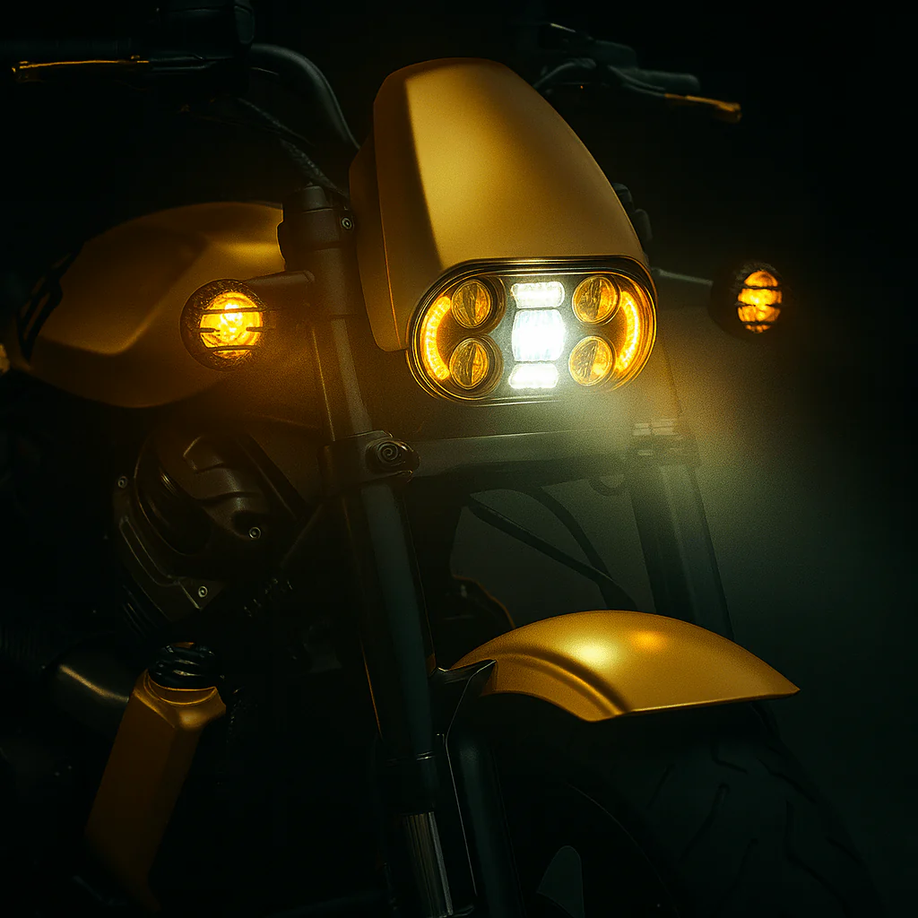 Eagle Lights Generation III LED Headlight with Integrated Turn Signals for 2021 - 2024 Harley-Davidson® Sportster S Motorcycles - Image 5