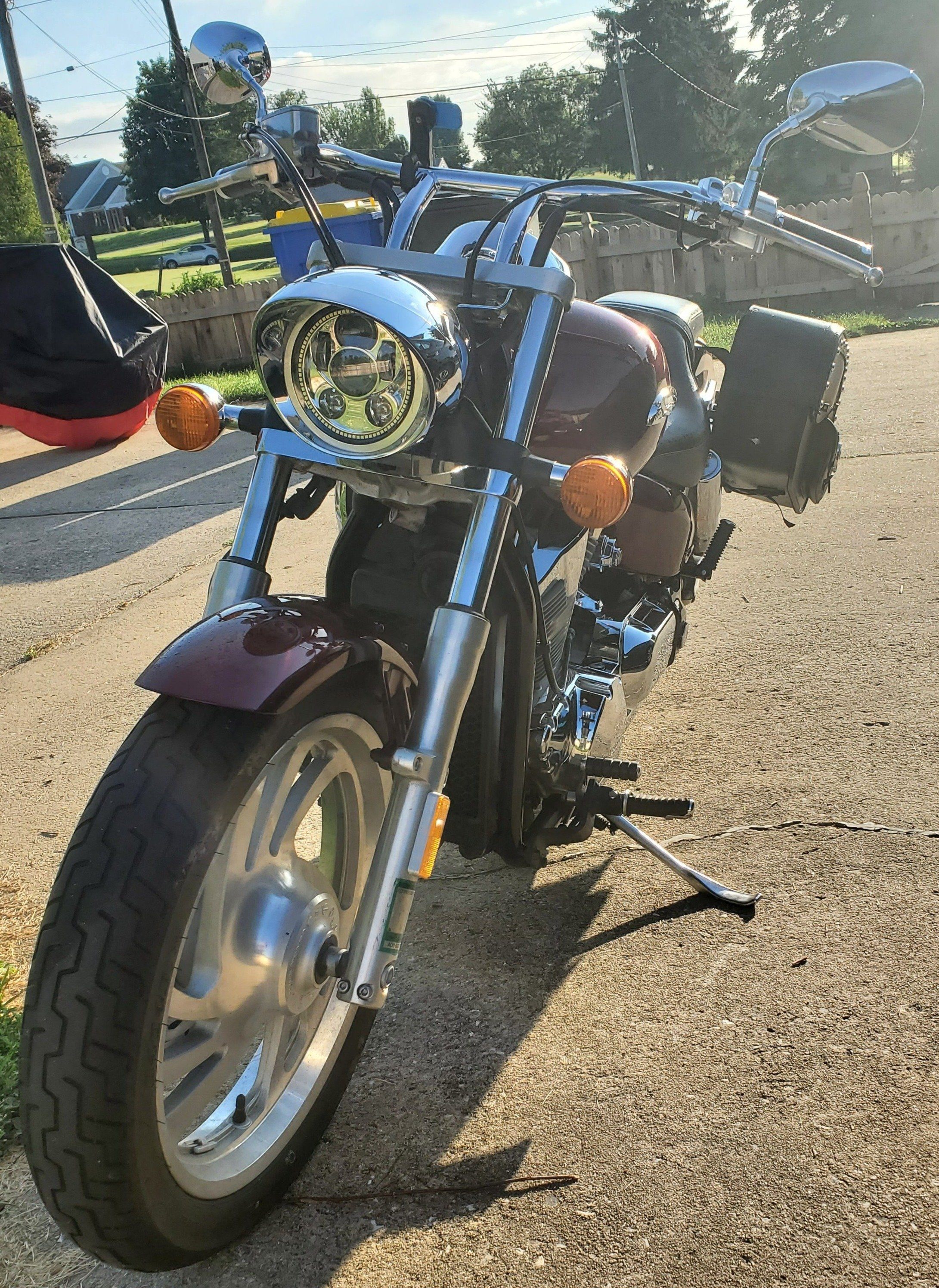 Eagle Lights Generation III LED Headlight For Honda VTX 1300 and 1800 - Includes VTX Bracket and Hardware - Image 3