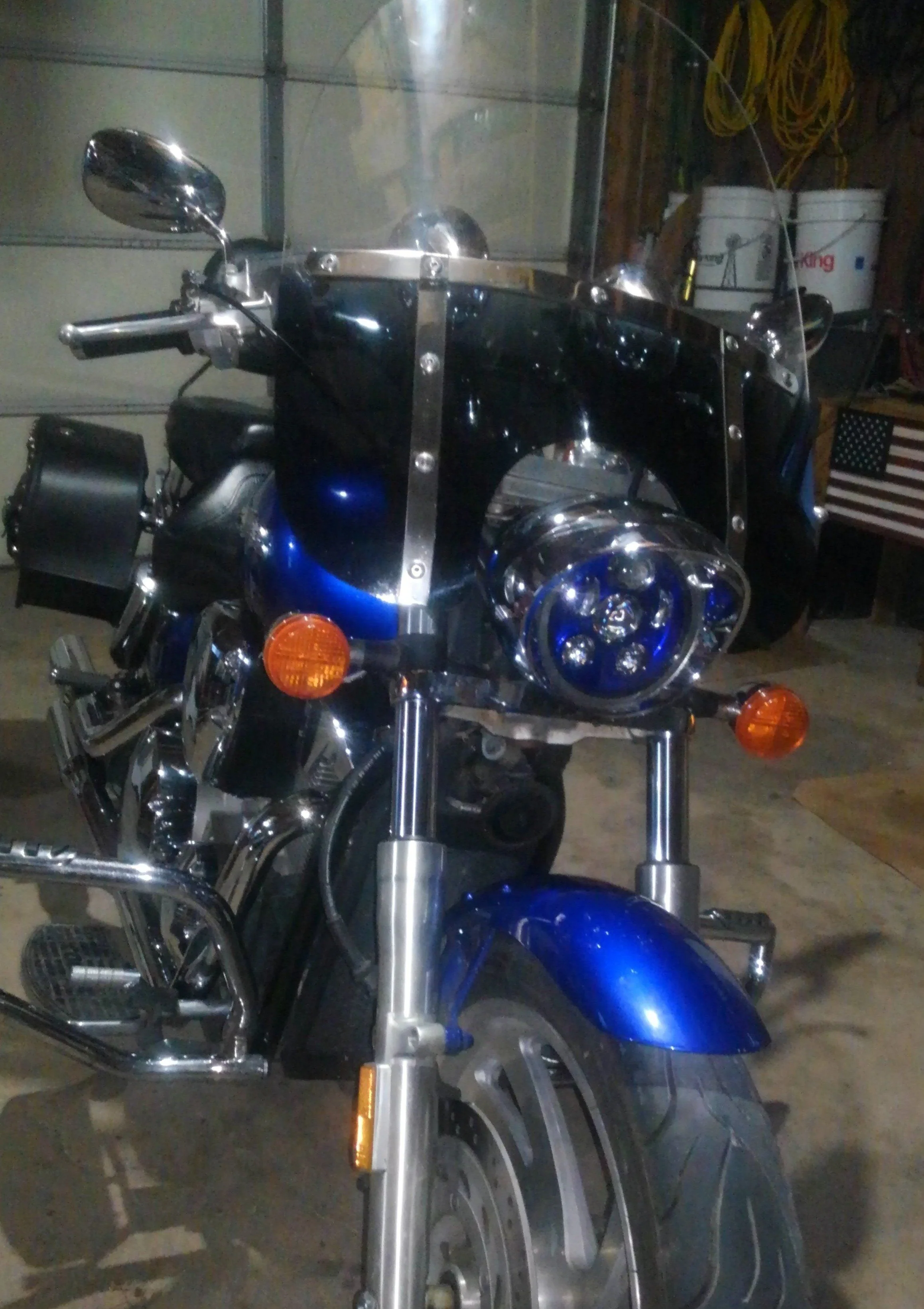 Eagle Lights Generation III LED Headlight For Honda VTX 1300 and 1800 - Includes VTX Bracket and Hardware - Image 6