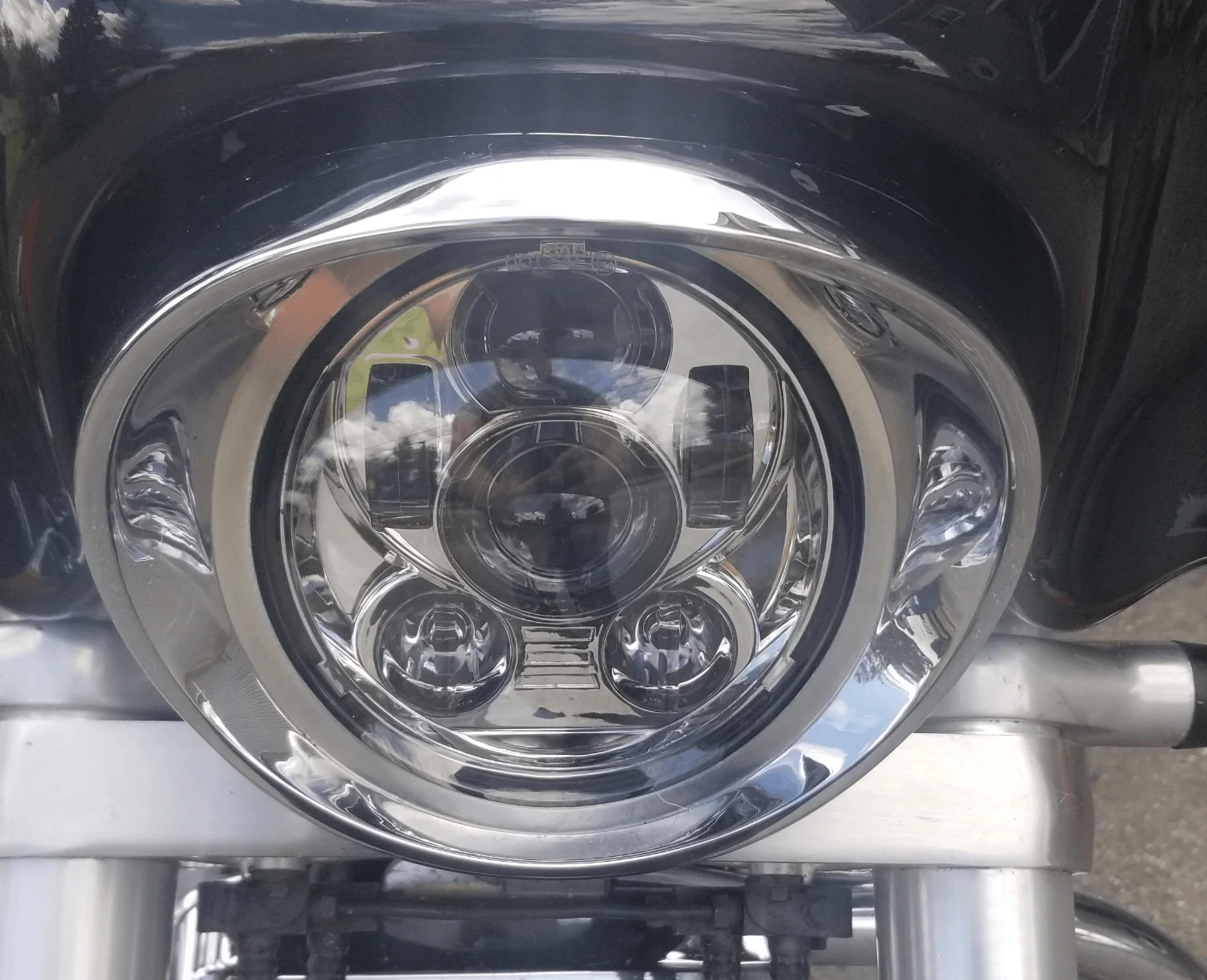 Eagle Lights Generation III LED Headlight For Honda VTX 1300 and 1800 - Includes VTX Bracket and Hardware - Image 7