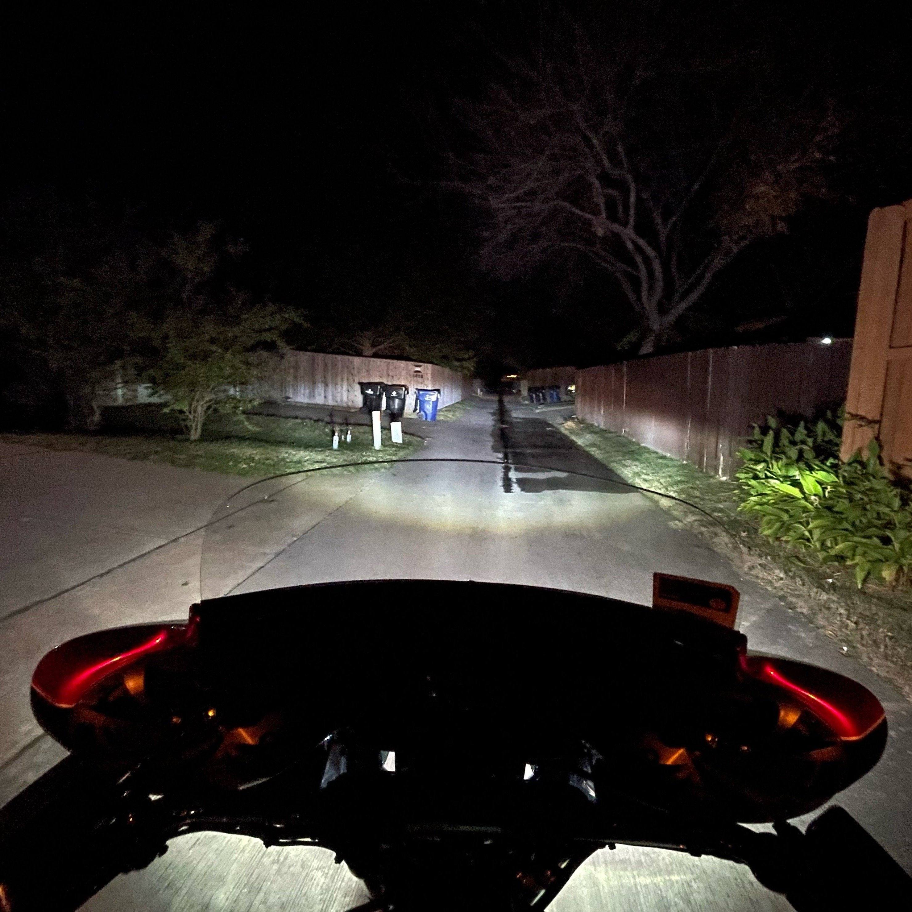 Eagle Lights Generation III LED Headlight with Halo Ring For Honda VTX 1300 and 1800 - Includes VTX Bracket and Hardware - Image 9