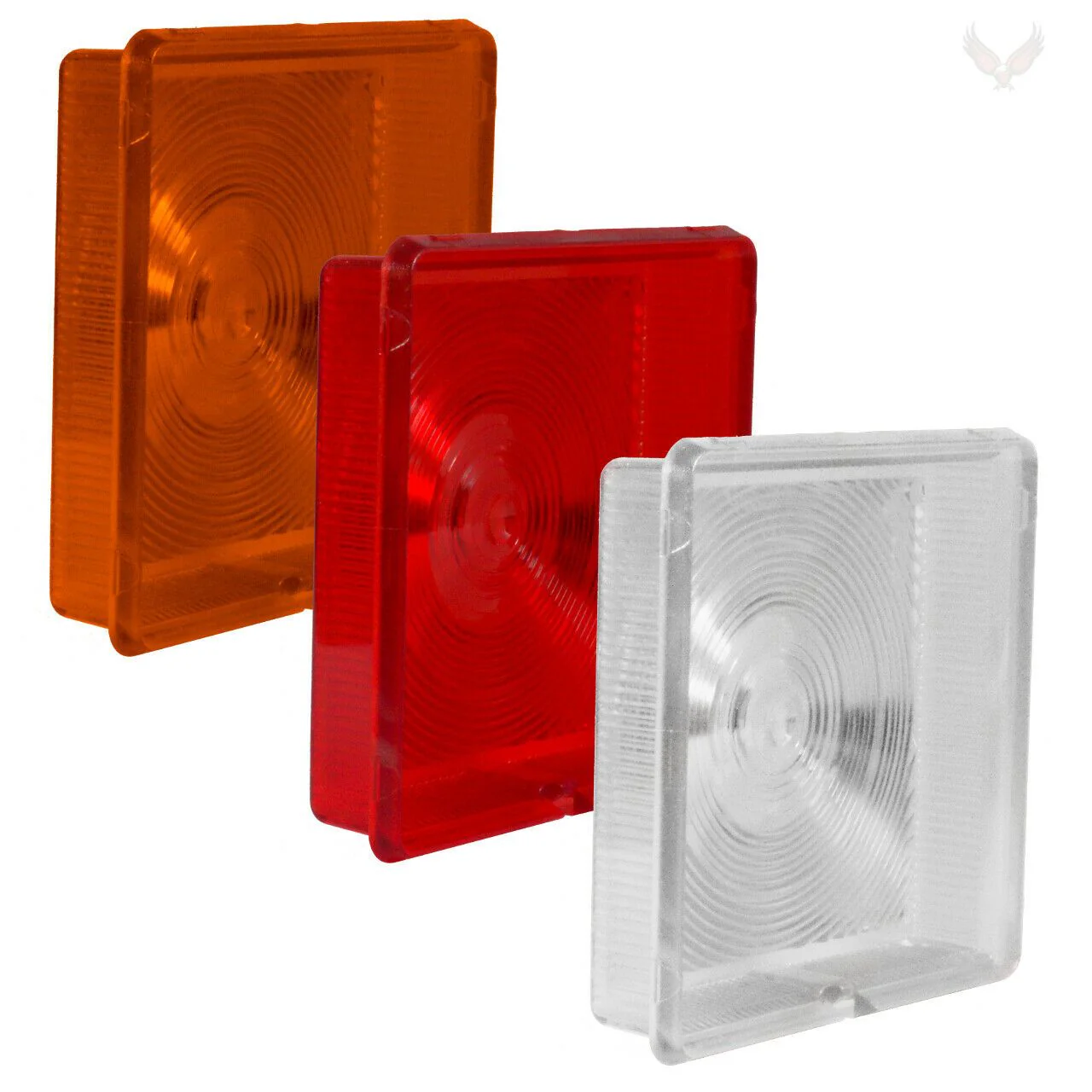 Eagle Lights Genuine Rubbolite 8006, 8007, and 8008 Triple Pack - Includes LED Bulbs - Image 2