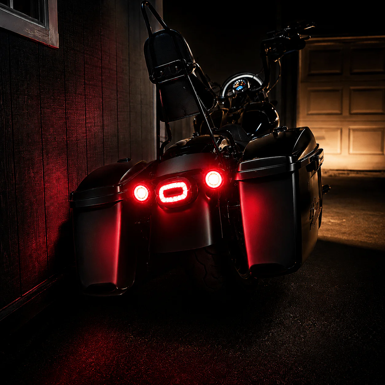 Eagle Lights HALOS Layback LED Tail Light with Turn Signals for Harley-Davidson® 2021 - Current Low Rider Models - Image 3