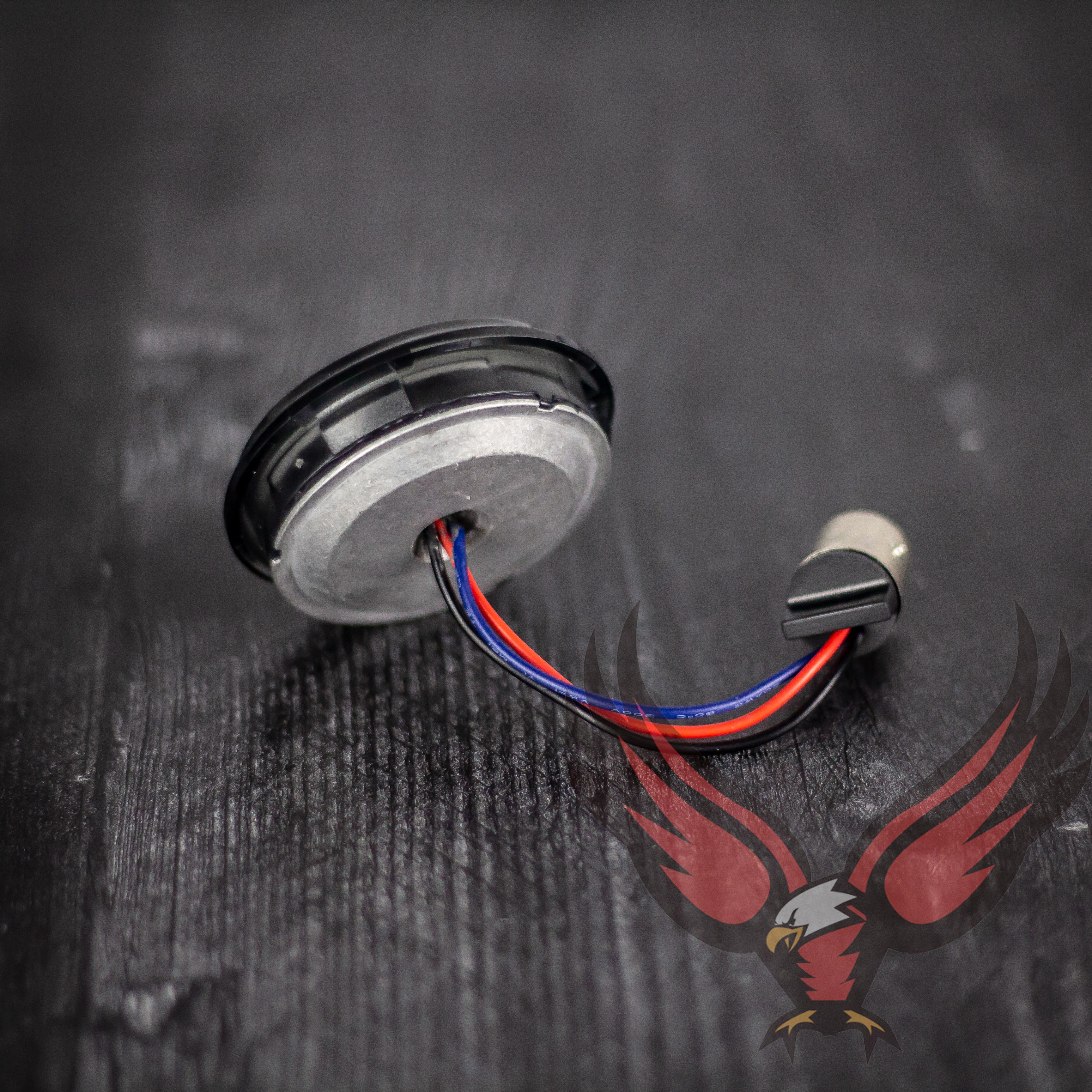 Eagle Lights HALOS 2" Front and Rear LED Turn Signals for Harley-Davidson® Motorcycles - Front (1157) / Rear (1157) - Image 13