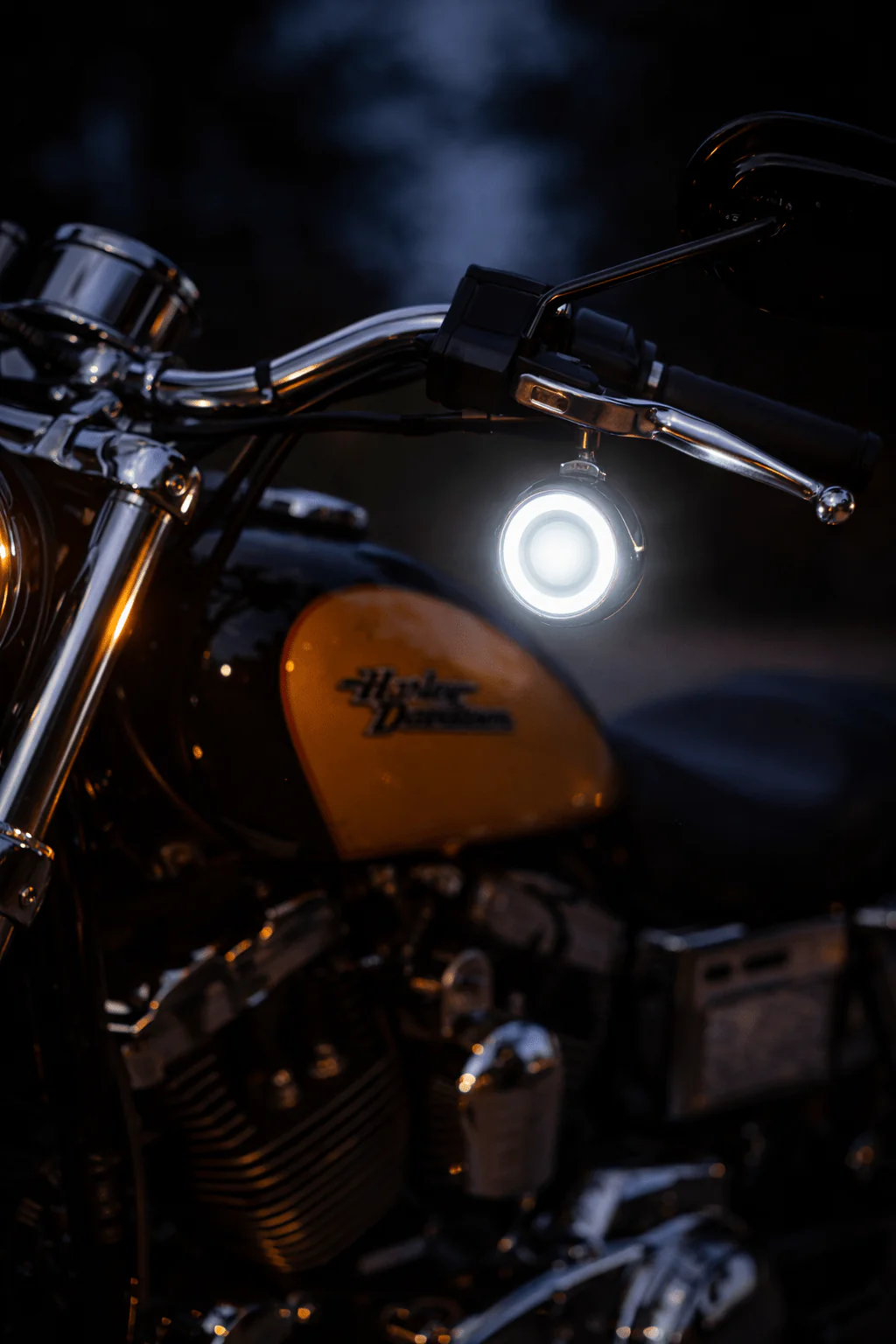 Eagle Lights HALOS 2" Front LED Turn Signals for Harley-Davidson® Motorcycles - Image 3