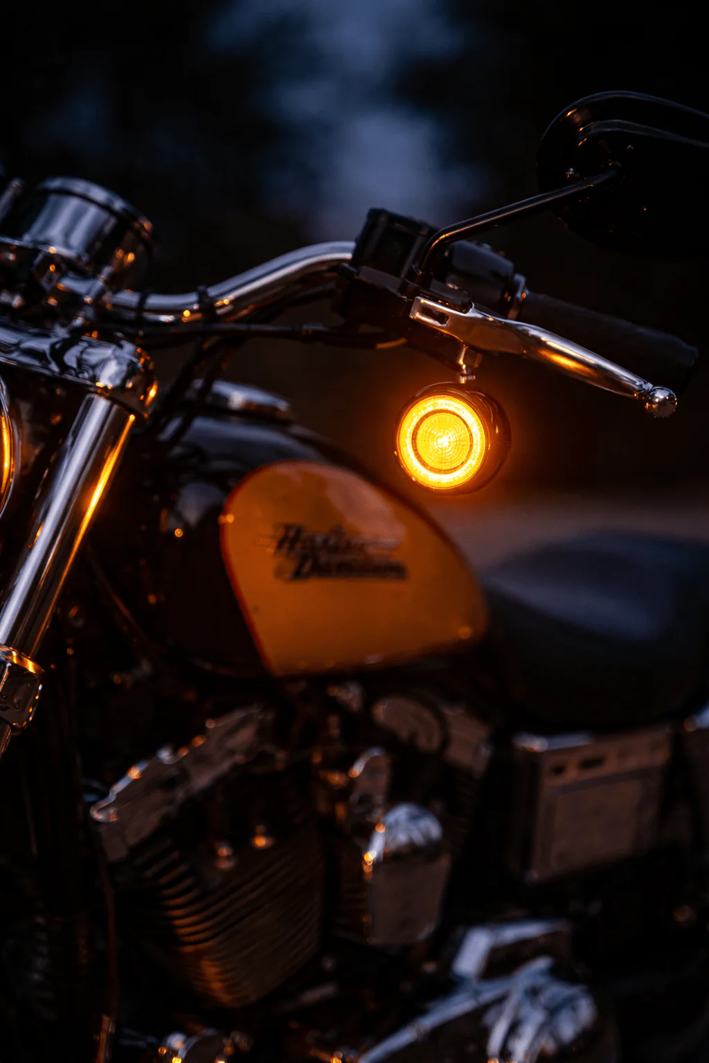 Eagle Lights HALOS 2" Front LED Turn Signals for Harley-Davidson® Motorcycles - Image 4
