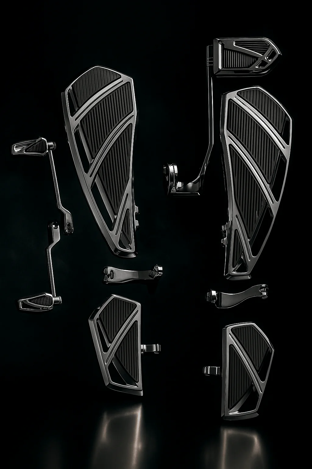 Eagle Lights IRONGRIP Floorboard and Pedal Kit for 2014 - 2025 Harley-Davidson® Touring Models - Image 3