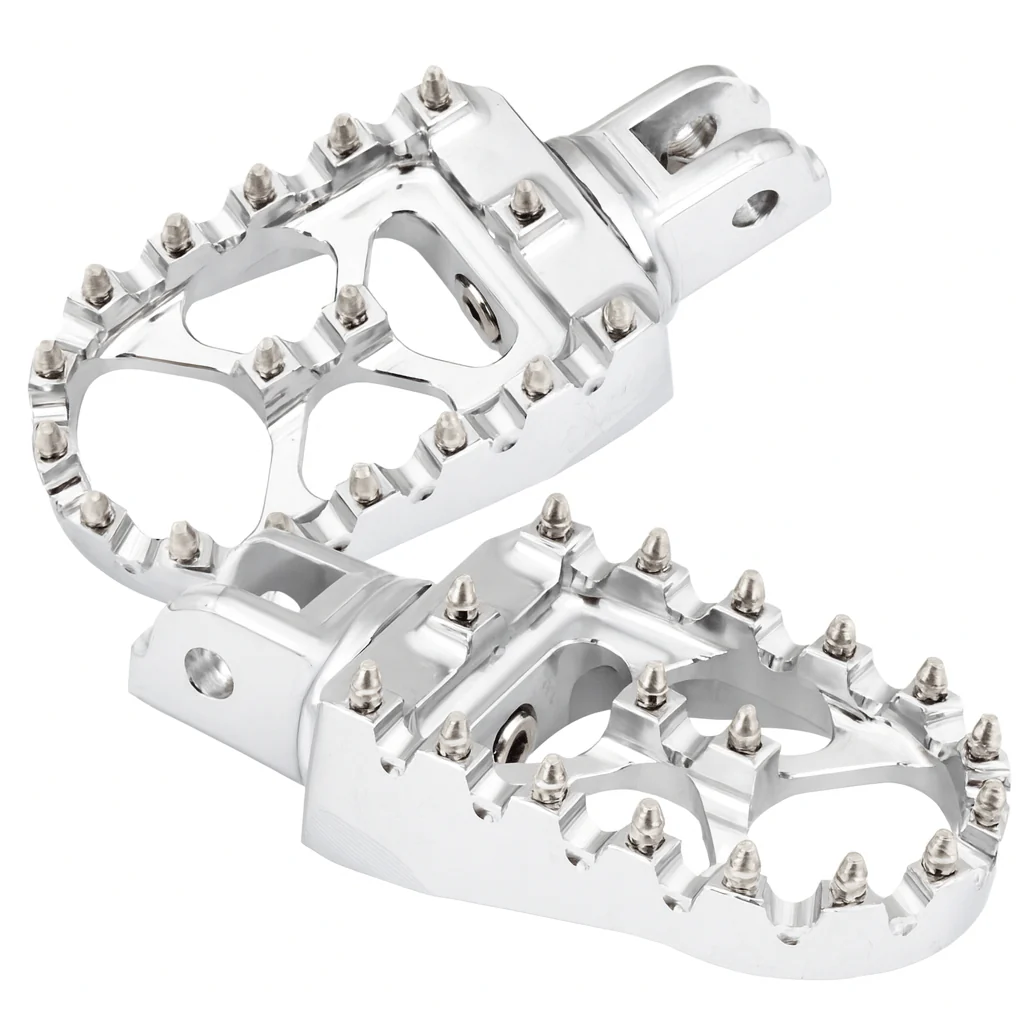 Eagle Lights IRONGRIP MX Style Front Foot Pegs for Harley-Davidson® Softail Motorcycles - Image 5