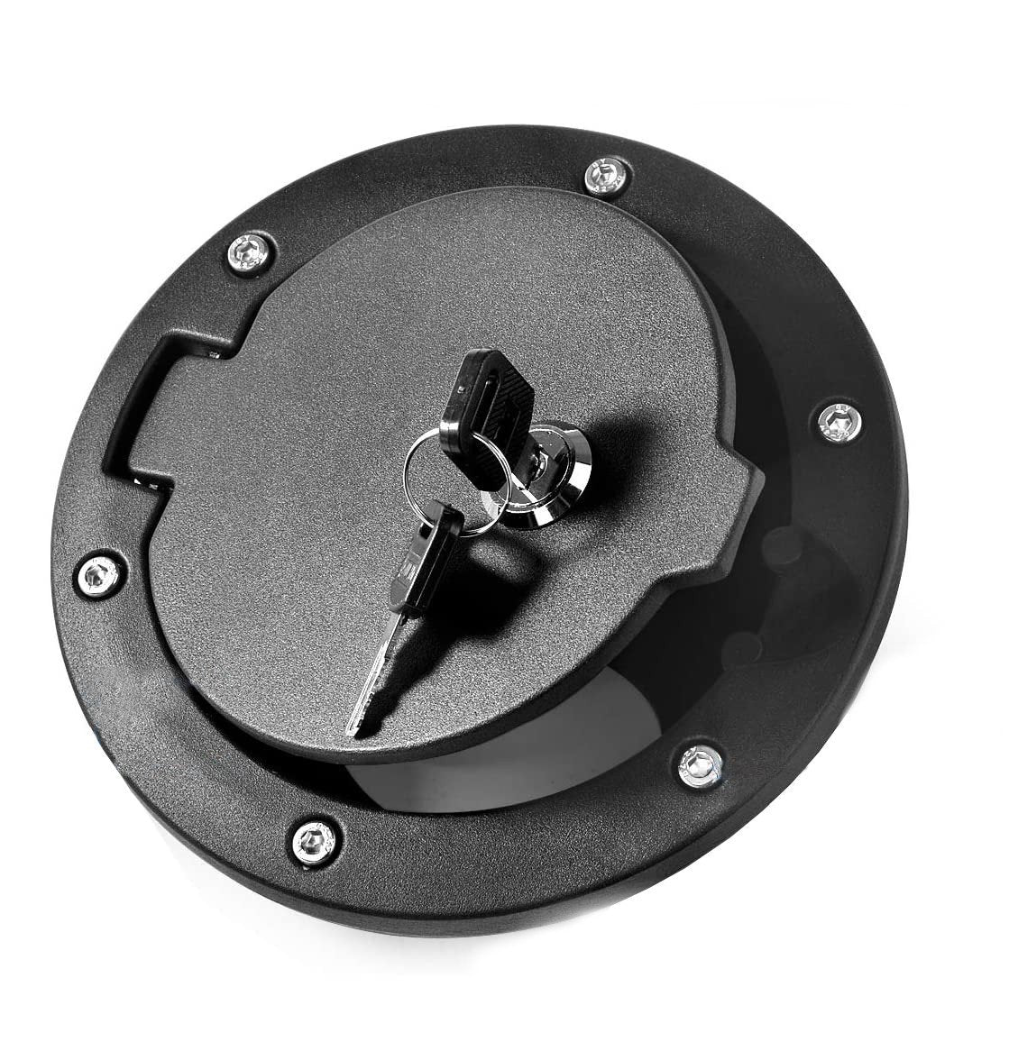Eagle Lights Jeep Locking Fuel Door - Fits 07 - 18 Jeep Wrangler