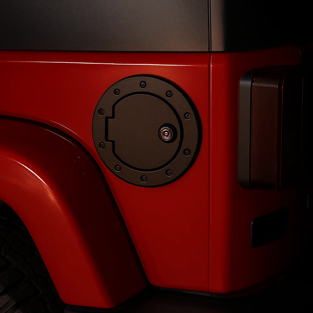 Eagle Lights Jeep Locking Fuel Door - Fits 07 - 18 Jeep Wrangler - Image 4