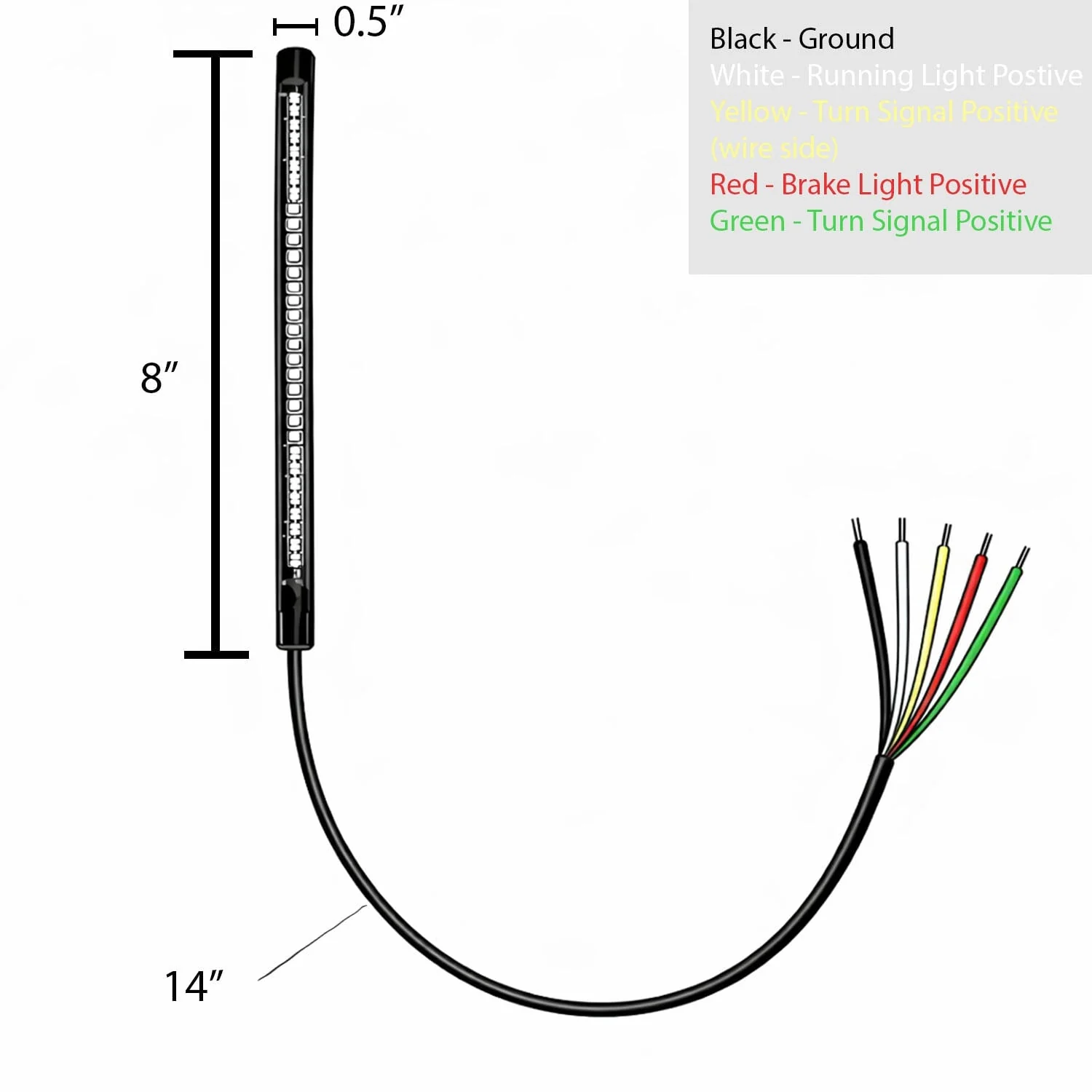 Eagle Lights LED Auxiliary Tail Light Upgrade Kit with Integrated Turn Signals - Image 8