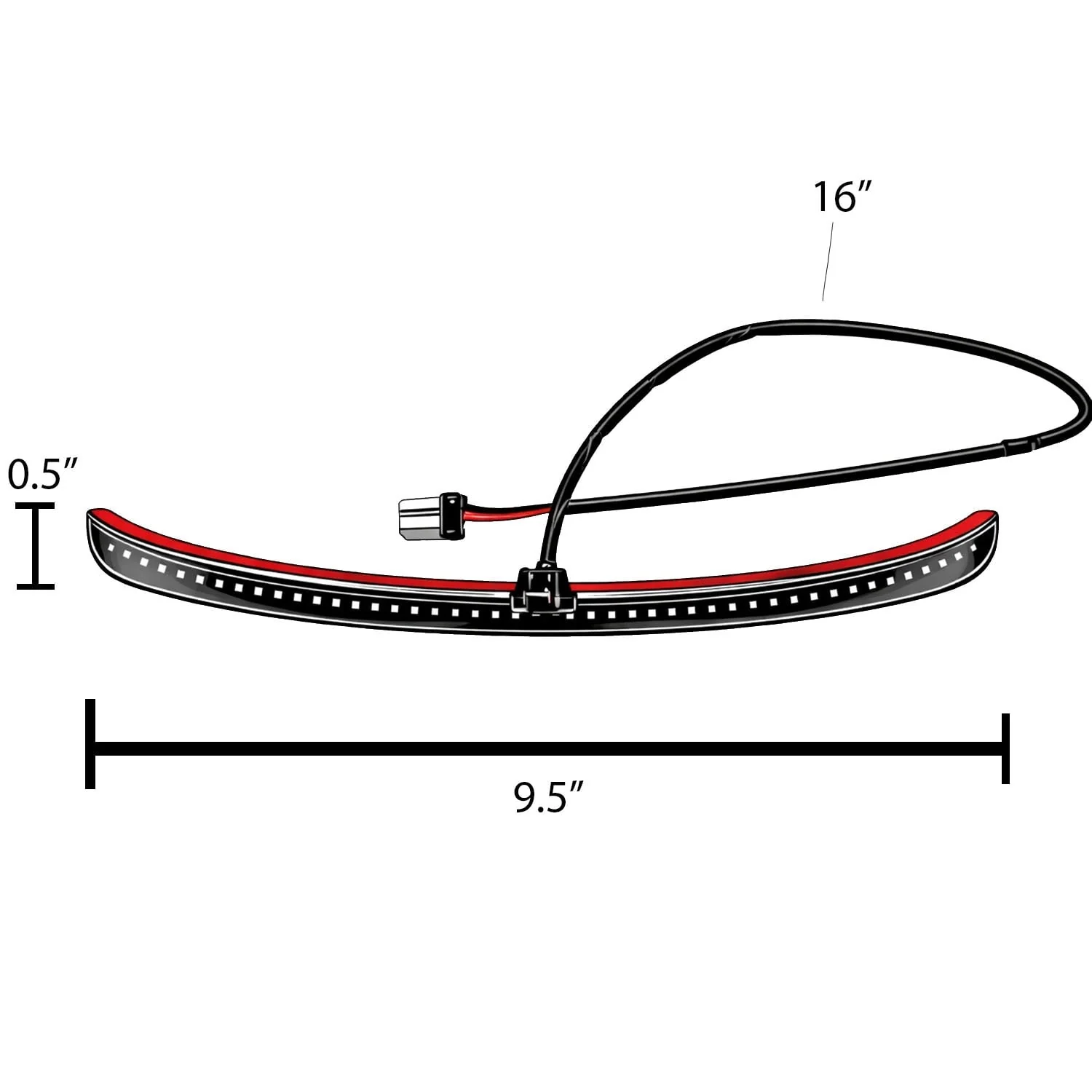 Eagle Lights LED Fender Brake Light for 2009–2025 Harley Davidson® Tri-Glide Models - Image 10