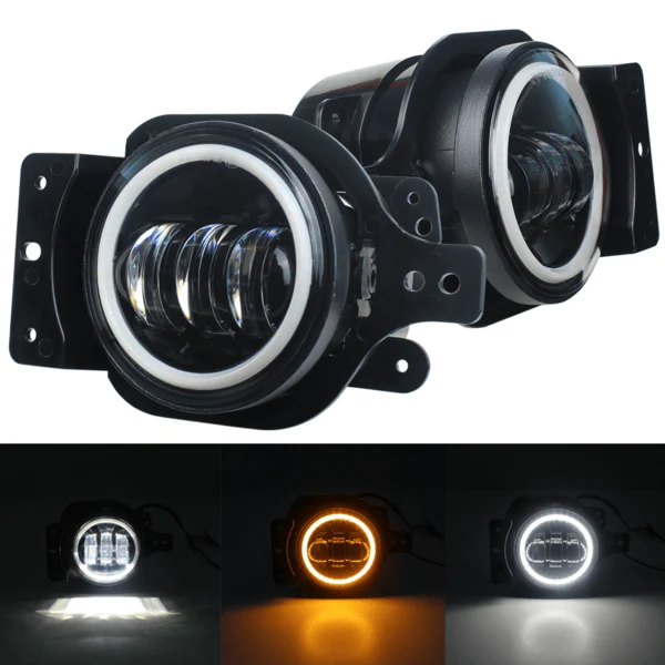 Eagle Lights LED Fog Lights with Turn Signals Kit for 2018 - Current Jeep Wrangler JL - Image 3
