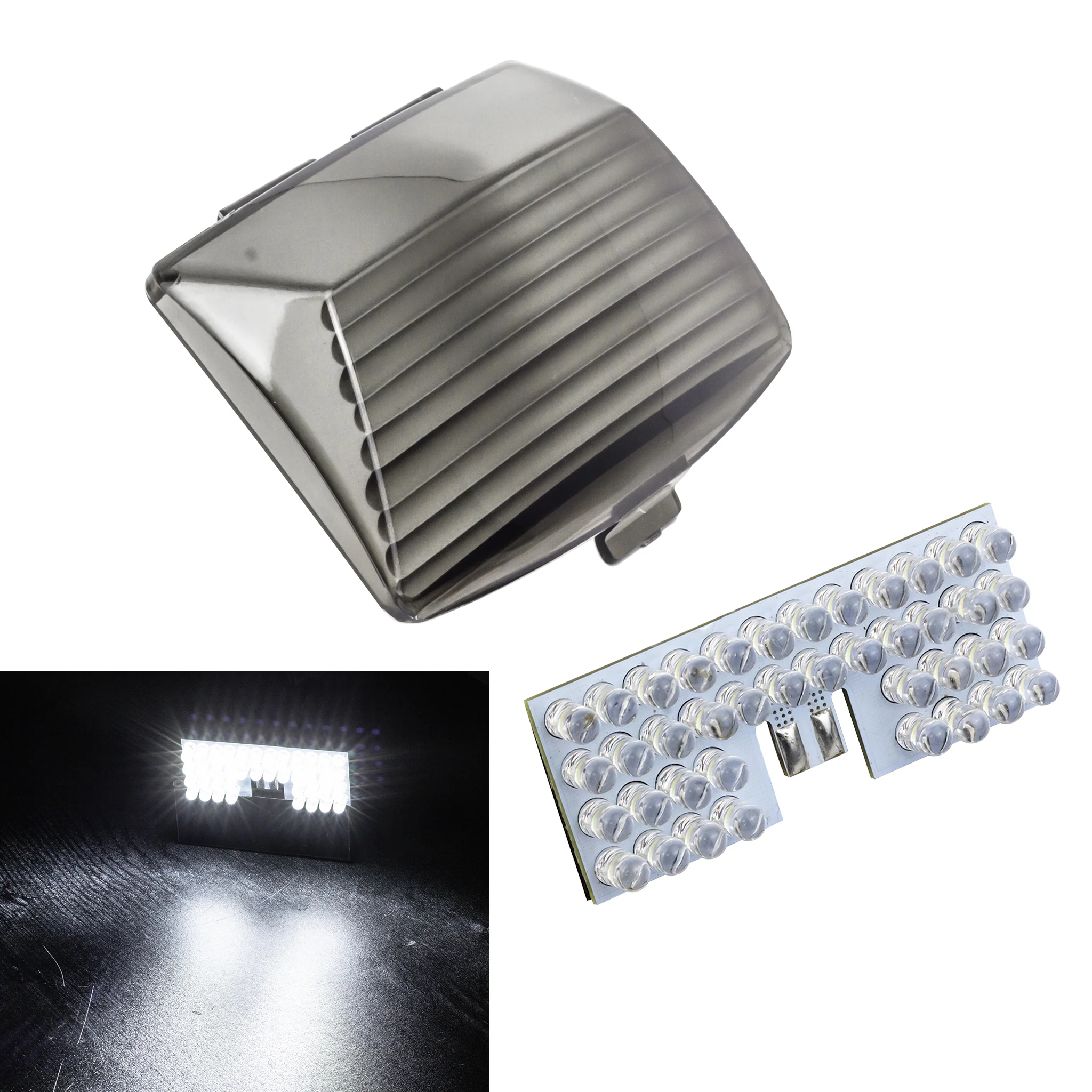 Eagle Lights LED Front and Rear Fender Tip Lights with Smoked Lenses for Harley-Davidson® Motorcycles - Image 13