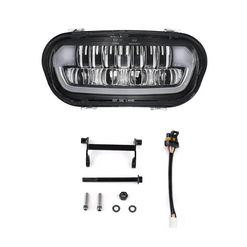 Eagle Lights BRITE AF LED Headlight for 2008 - 2023 Harley-Davidson® Fat Bob Models - Image 6