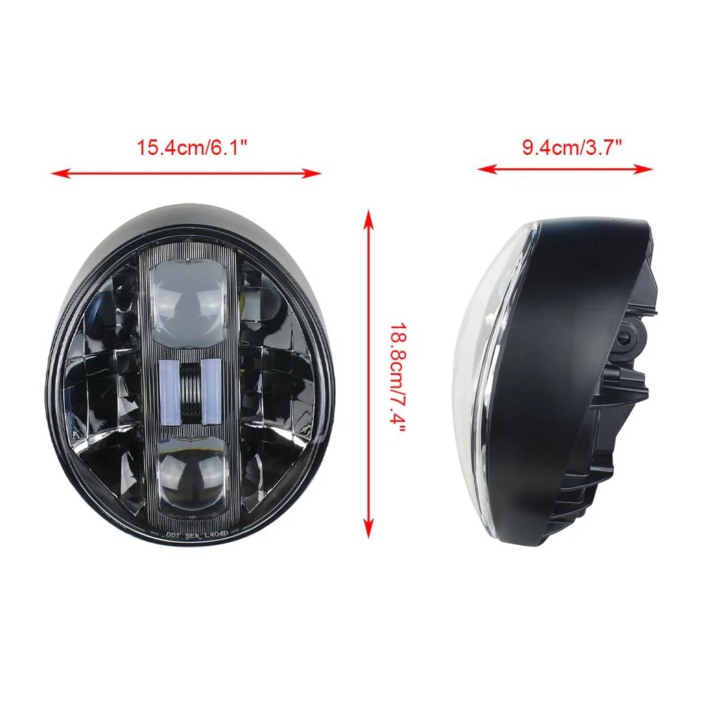 Eagle Lights LED Headlight Kit for 2013 - Current Harley-Davidson® Breakout - Image 4