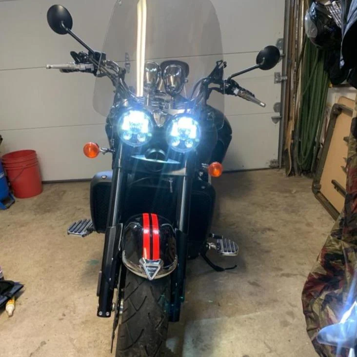 Eagle Lights LED Headlight Kit for Triumph Street Triple / Speed Triple / Rocket III - Image 4