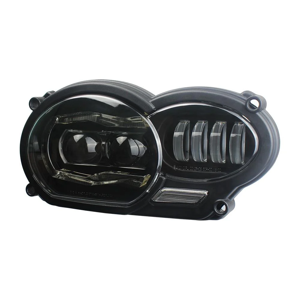 Eagle Lights LED Headlight Kit with Halo Ring for 2006 - 2012 BMW R1200GS - Image 2