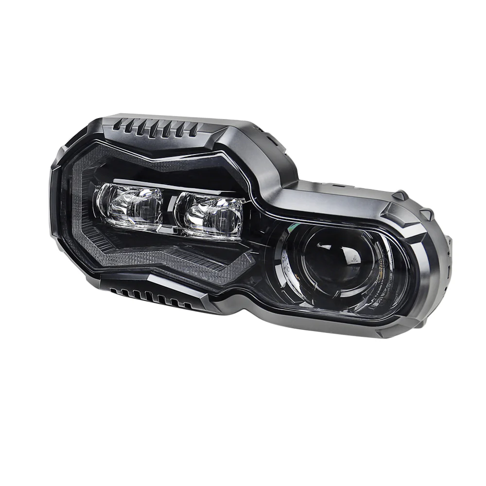 Eagle Lights LED Headlight Kit with Halo Ring for 2008-2018 BMW F650GS, F700GS, F800GS - Image 2