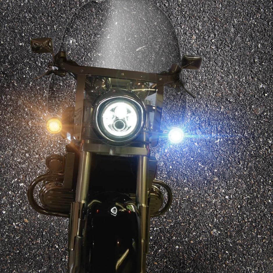Eagle Lights LED Midnight Edition LED Turn Signals for 1997-2003 Honda Valkyrie - Image 4