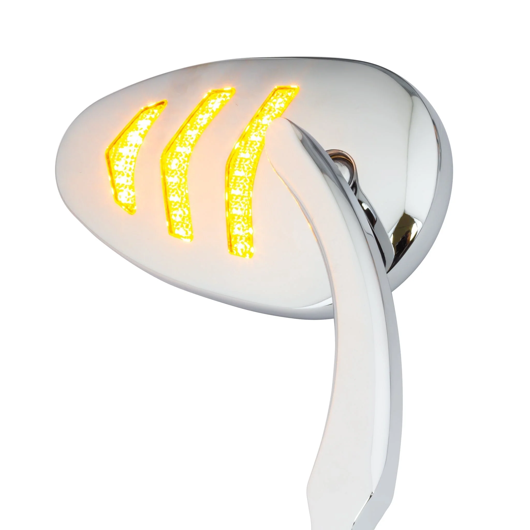 Eagle Lights SIGNALSIGHT LED Mirror with Turn Signals for Harley-Davidson® Softail, Dyna and Touring Models - Pair - Image 3