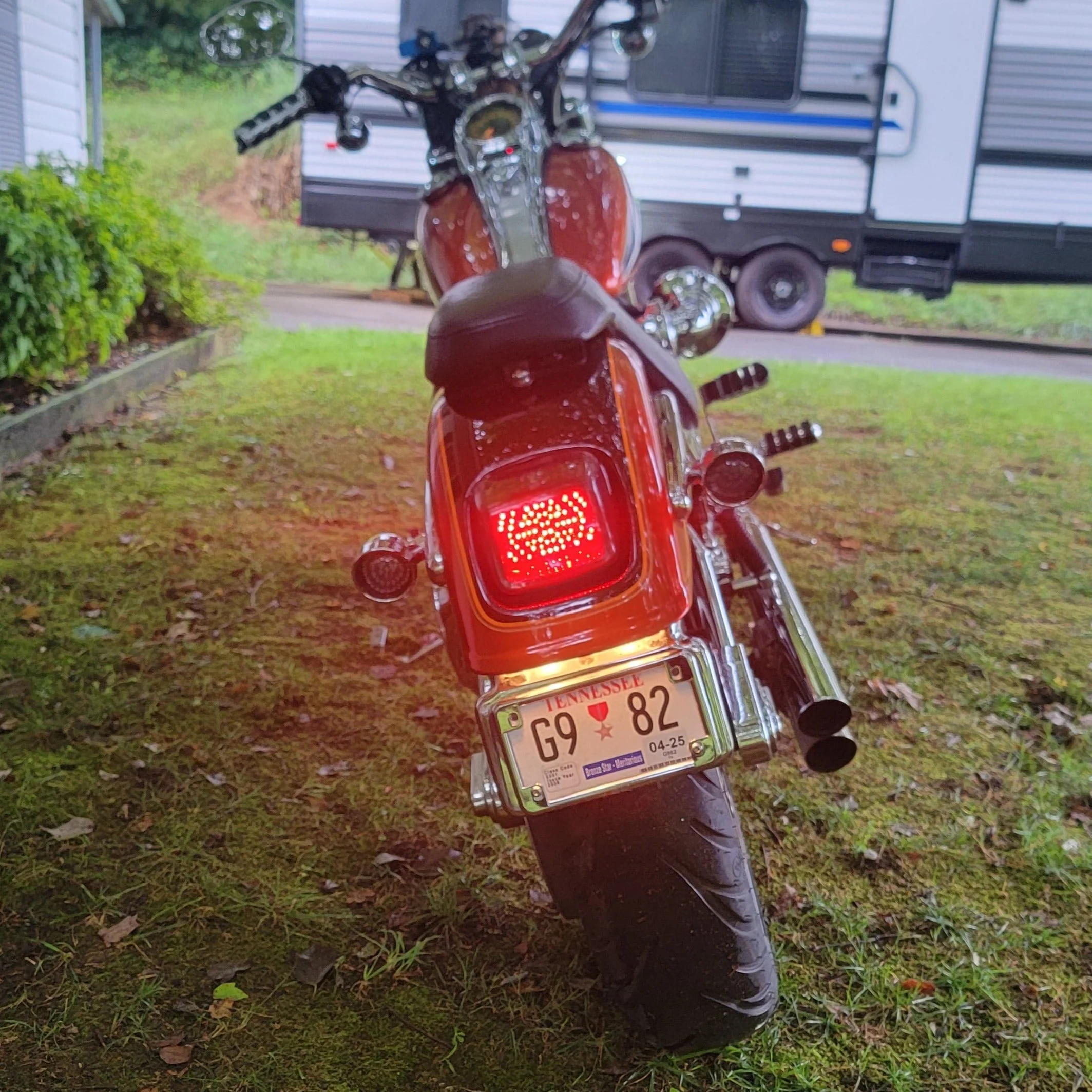 Eagle Lights LED Tail Light with Integrated Turn Signals for Harley-Davidson® V-Rod and Deuce Models - Image 9