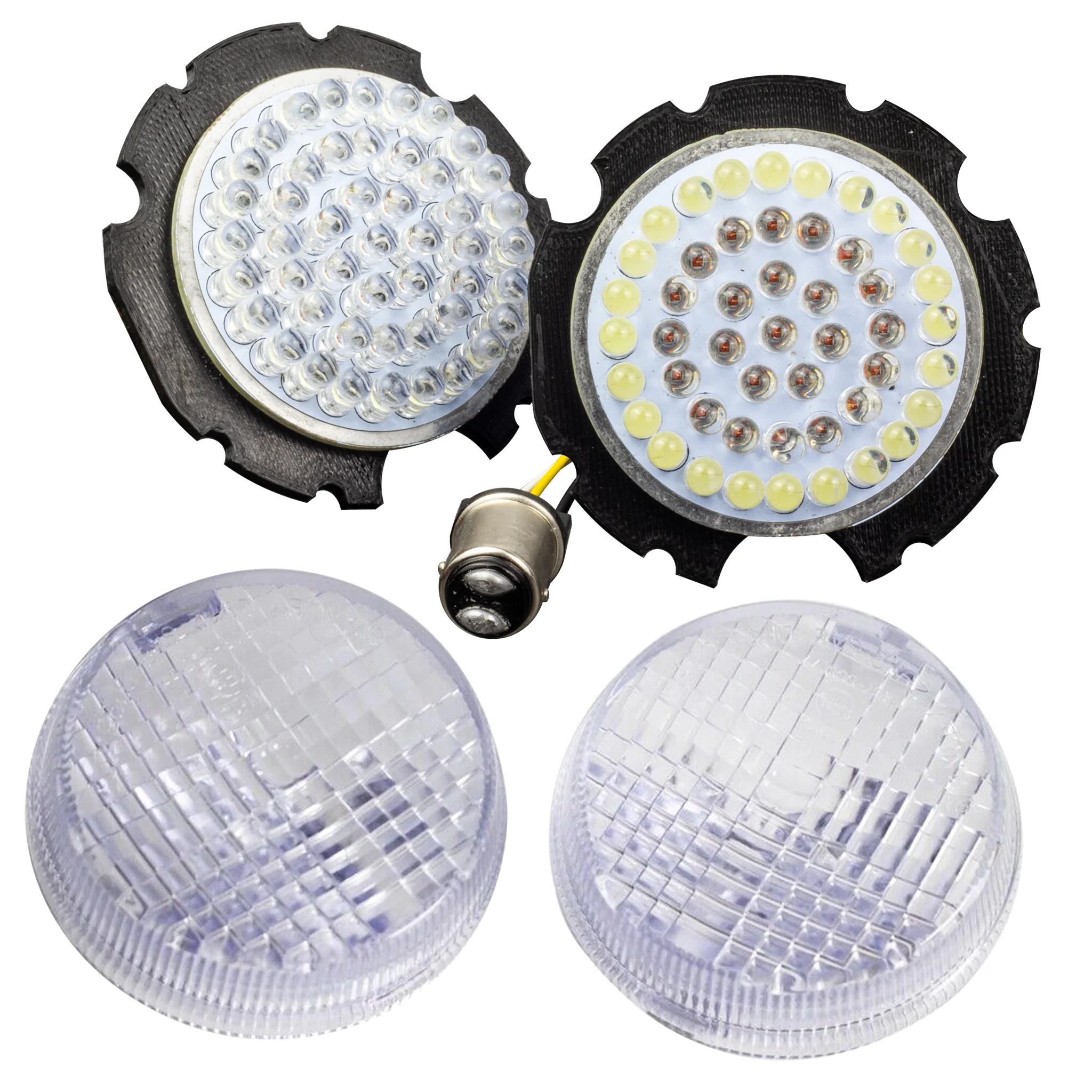 Eagle Lights LED Turn Signal and Halo Running Light Kit with Lenses for Honda VTX and Valkyrie Motorcycles - Image 10