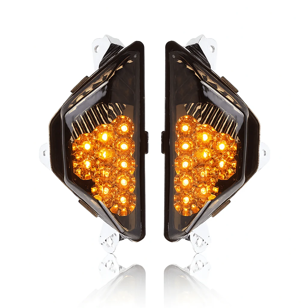 Eagle Lights LED Turn Signals with Smoked Lens for 2013 to Current Kawasaki Ninja 250 300 400 650 1000 Z1000SX ZX-6R