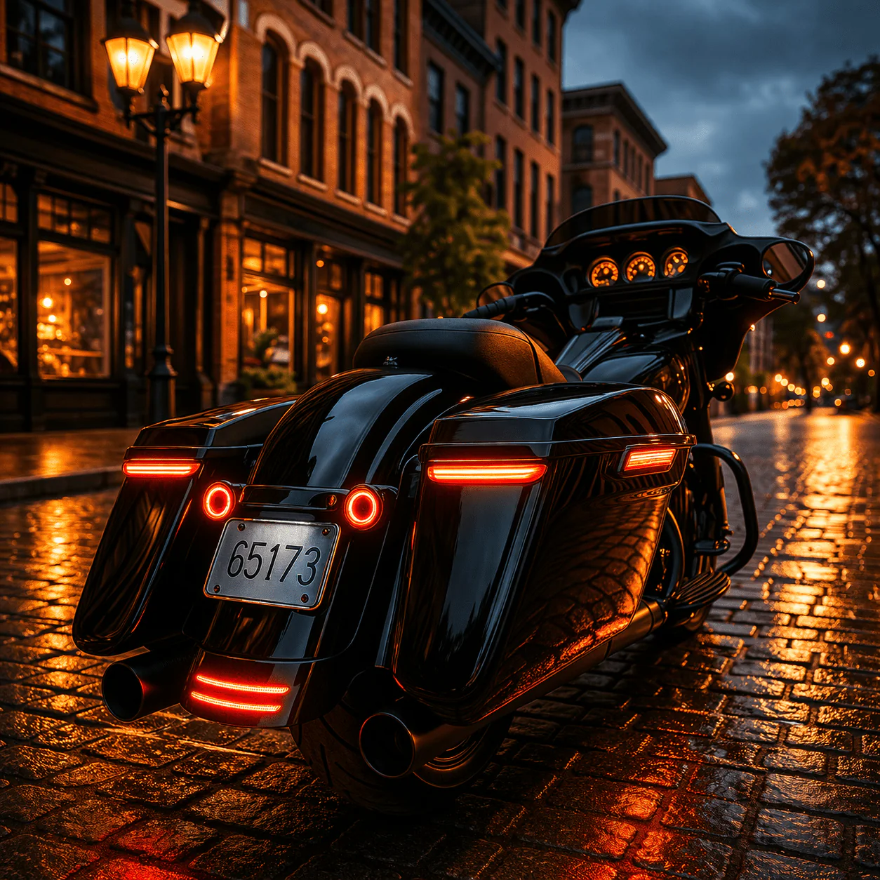 Eagle Lights Low Profile Saddlebag LED Tail Lights with Sequential Turn Signals, Running Lights and Brake Lights for 2014 to Current Harley-Davidson® Touring Models - Image 3