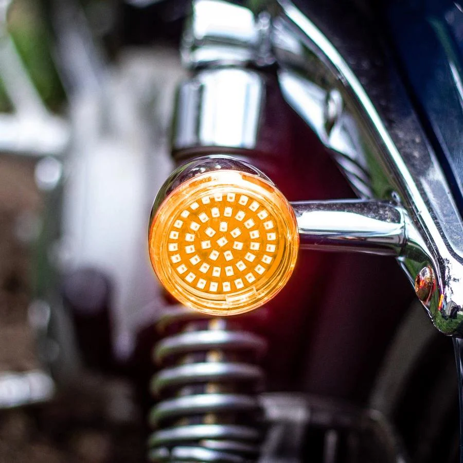 Eagle Lights Midnight Edition Generation II Amber LED Premium Rear Turn Signals - 1156 Base - Image 6