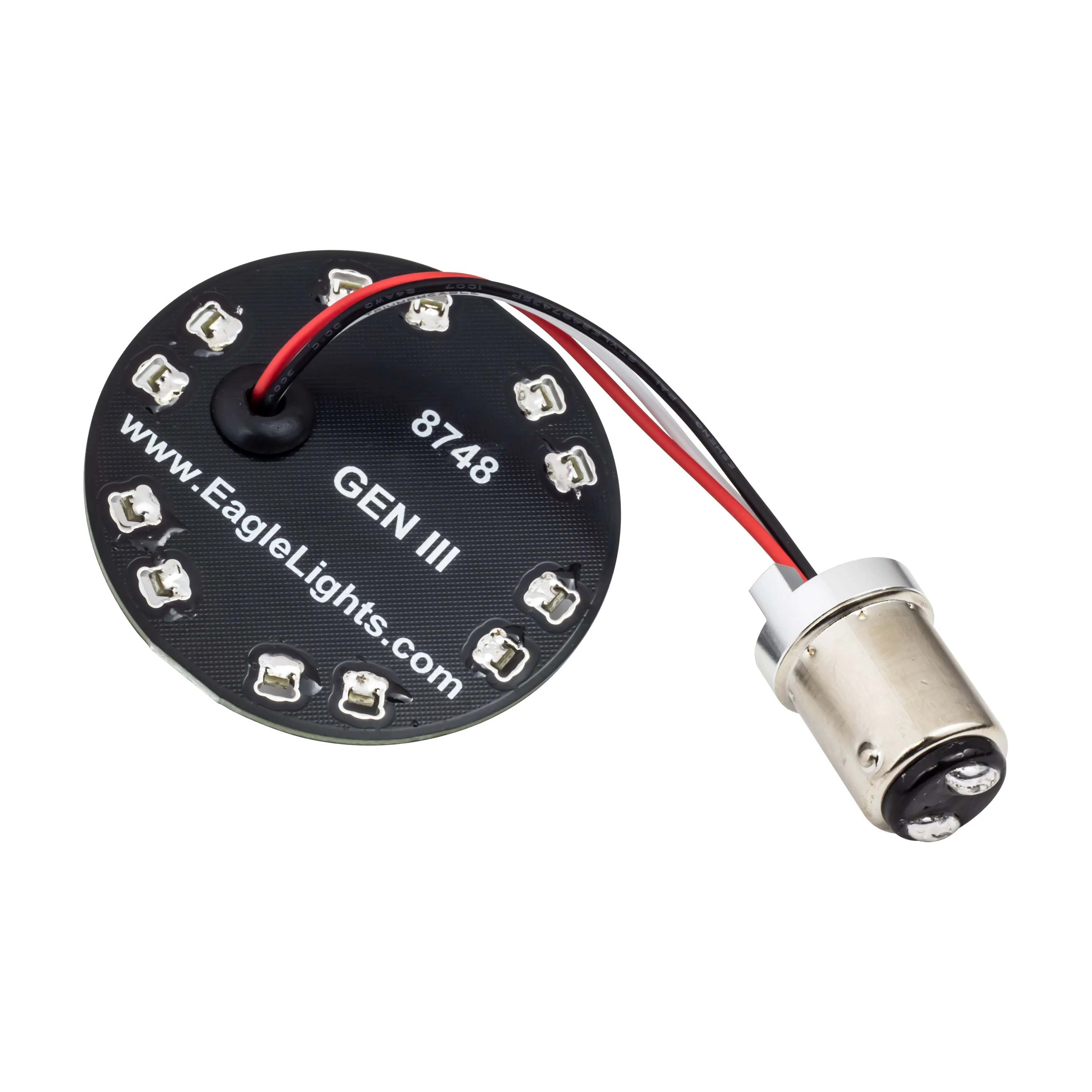Eagle Lights Midnight Edition Generation III Rear LED Turn Signals, Running Lights and Brake Lights for Harley-Davidson® Motorcycles - Image 5