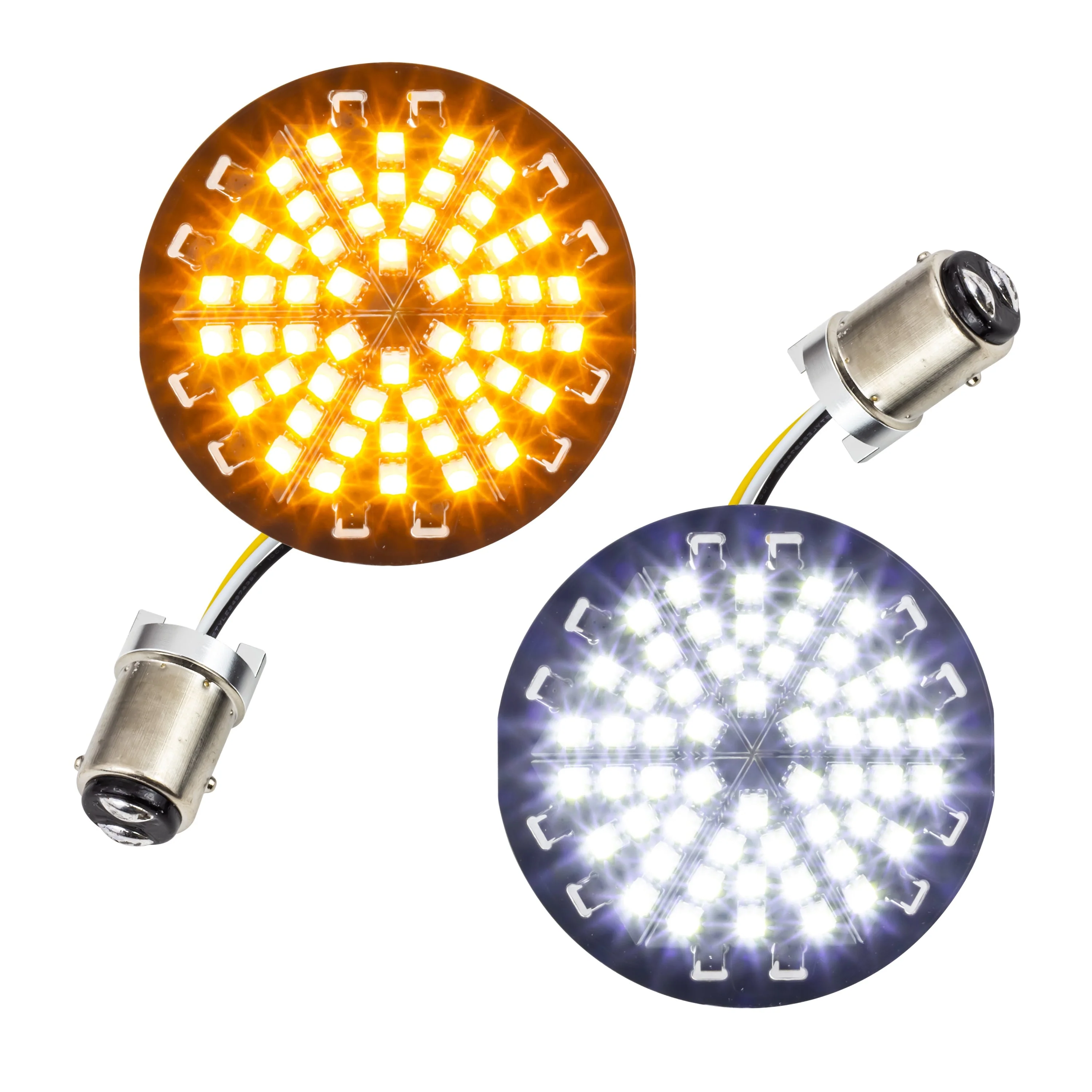 Eagle Lights Midnight Edition Generation III Front and Rear LED Turn Signal Kit for Harley-Davidson® Motorcycles- 1157 Front / 1157 Rear - Image 5