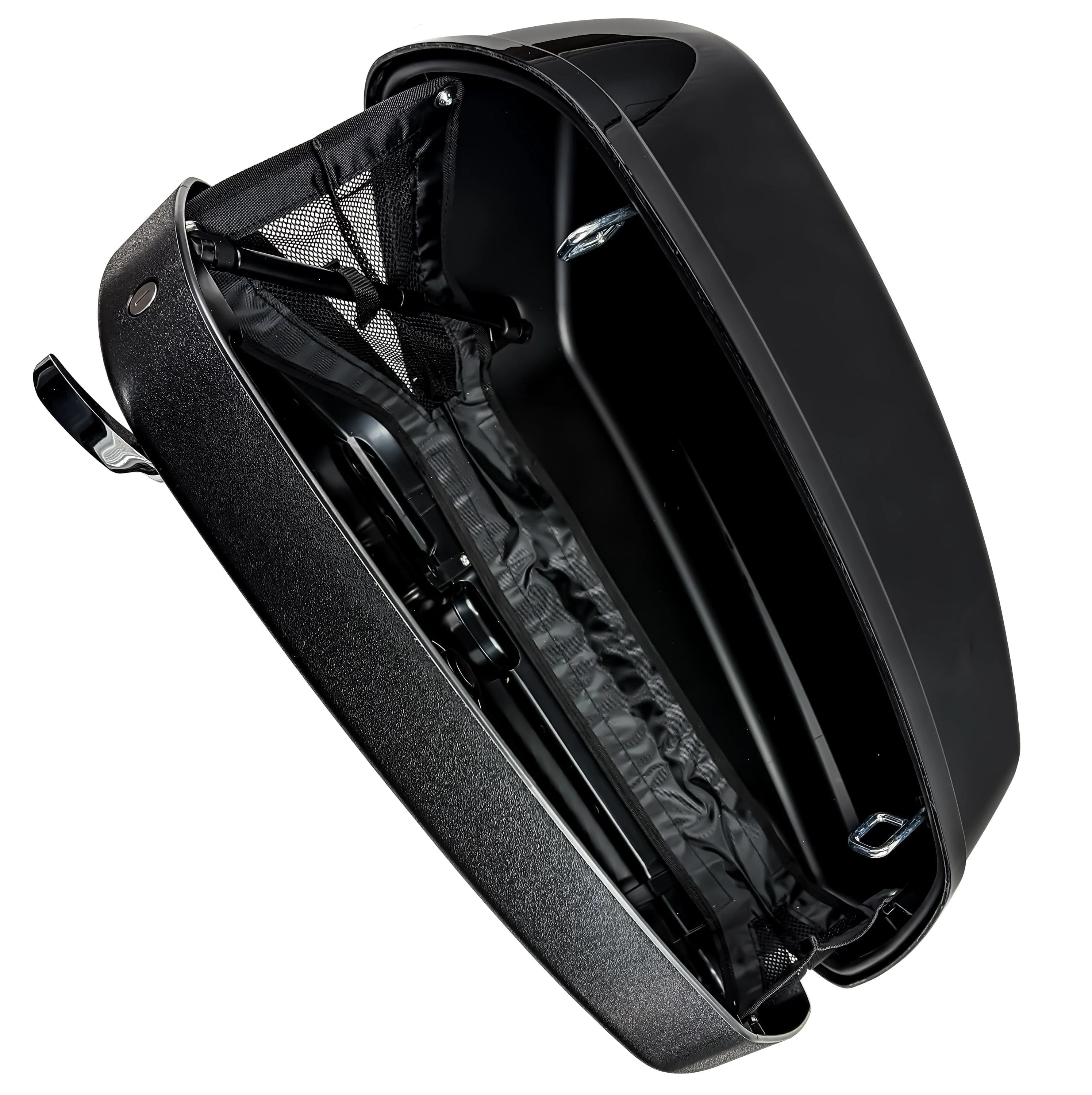 Eagle Lights Midnight Edition Saddlebags for 2022 - 2025 Street Bob - Bolt On Installation - Image 6