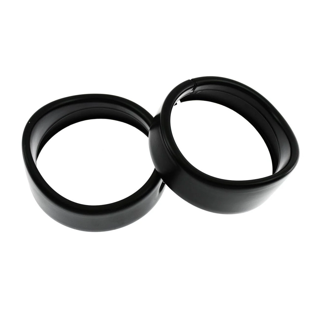 Eagle Lights 4.5" Auxiliary Light Visor Frenched Style Passing Lamp Trim Ring For Harley-Davidson® Motorcycles - Image 5