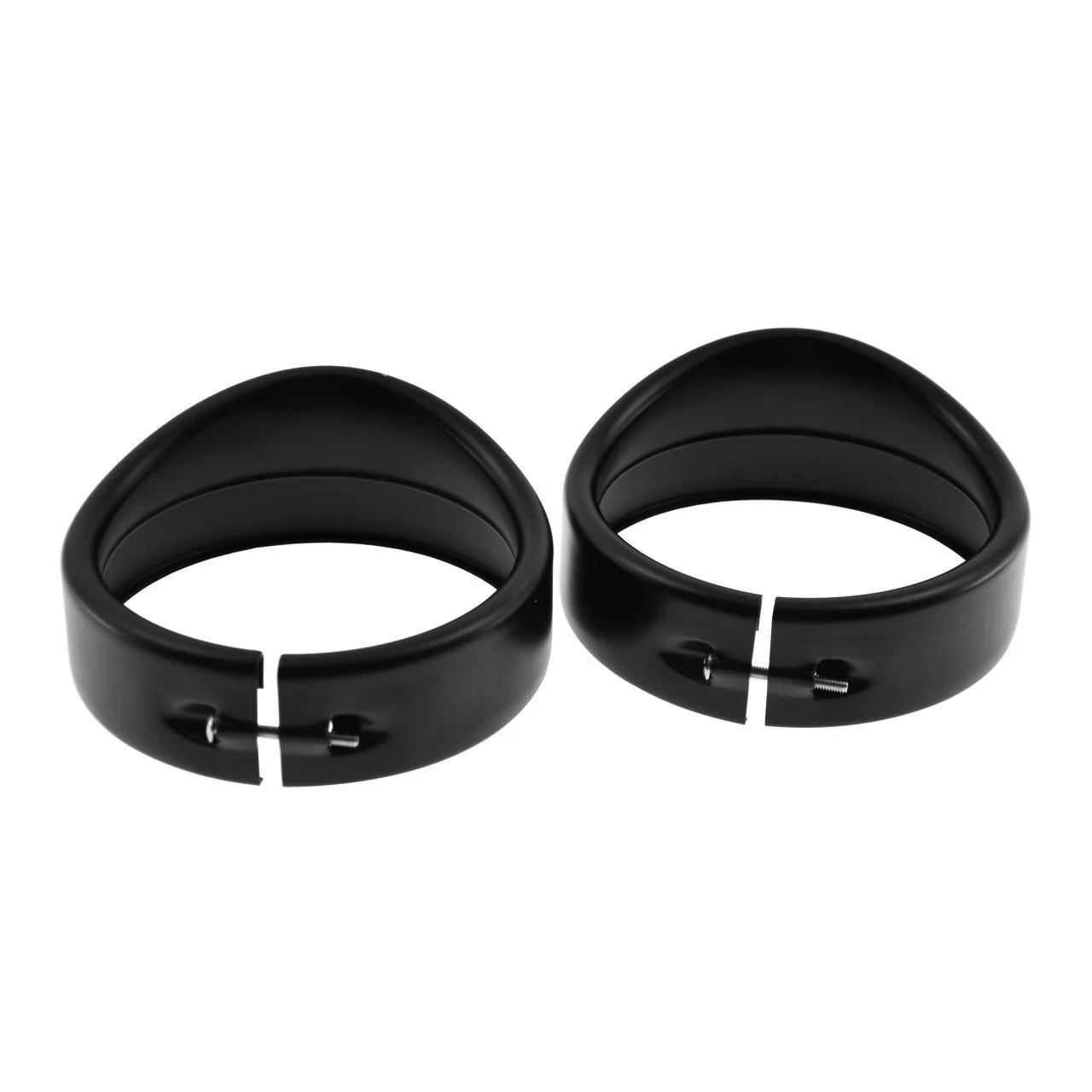 Eagle Lights 4.5" Auxiliary Light Visor Frenched Style Passing Lamp Trim Ring For Harley-Davidson® Motorcycles - Image 6