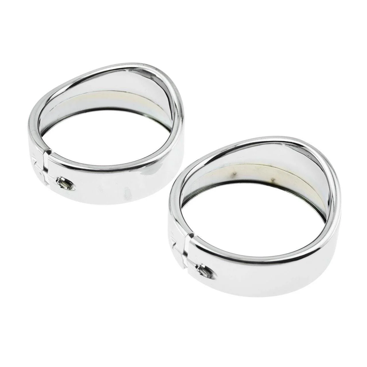Eagle Lights 4.5" Auxiliary Light Visor Frenched Style Passing Lamp Trim Ring For Harley-Davidson® Motorcycles - Image 7