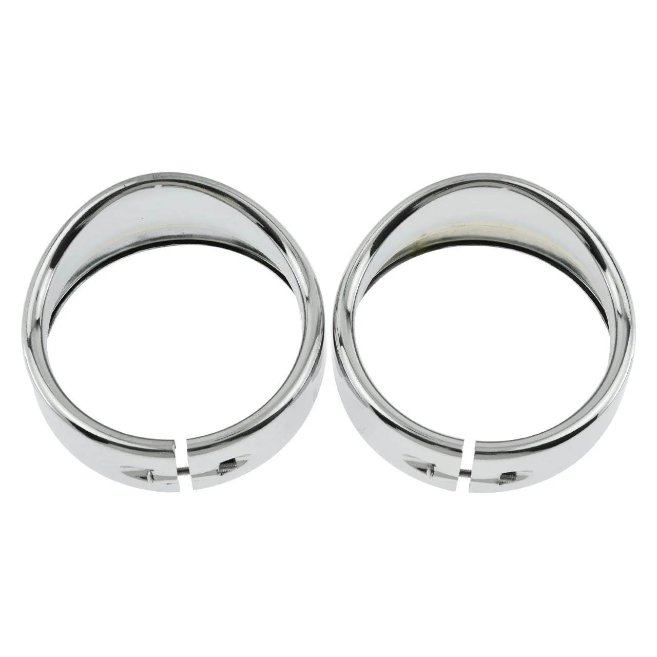 Eagle Lights 4.5" Auxiliary Light Visor Frenched Style Passing Lamp Trim Ring For Harley-Davidson® Motorcycles - Image 8