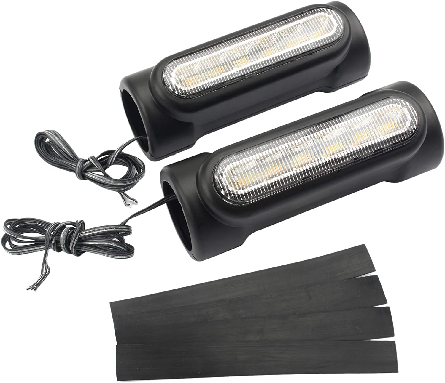 Eagle Lights Motorcycle Highway Bar Light Switchback Driving Lights DRL Turn Signal (White Amber LED for Crash Bars Harley-Davidson® Touring Bikes) - Image 6
