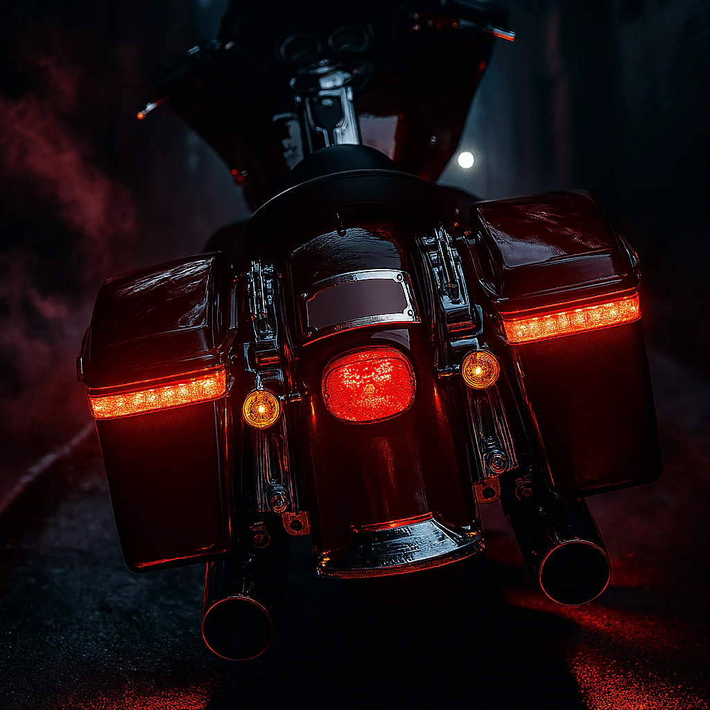 Eagle Lights Saddlebag LED Tail Lights with Turn Signals, Running Lights and Brake Lights for 2014 to Current Harley-Davidson® Touring Models - Image 3