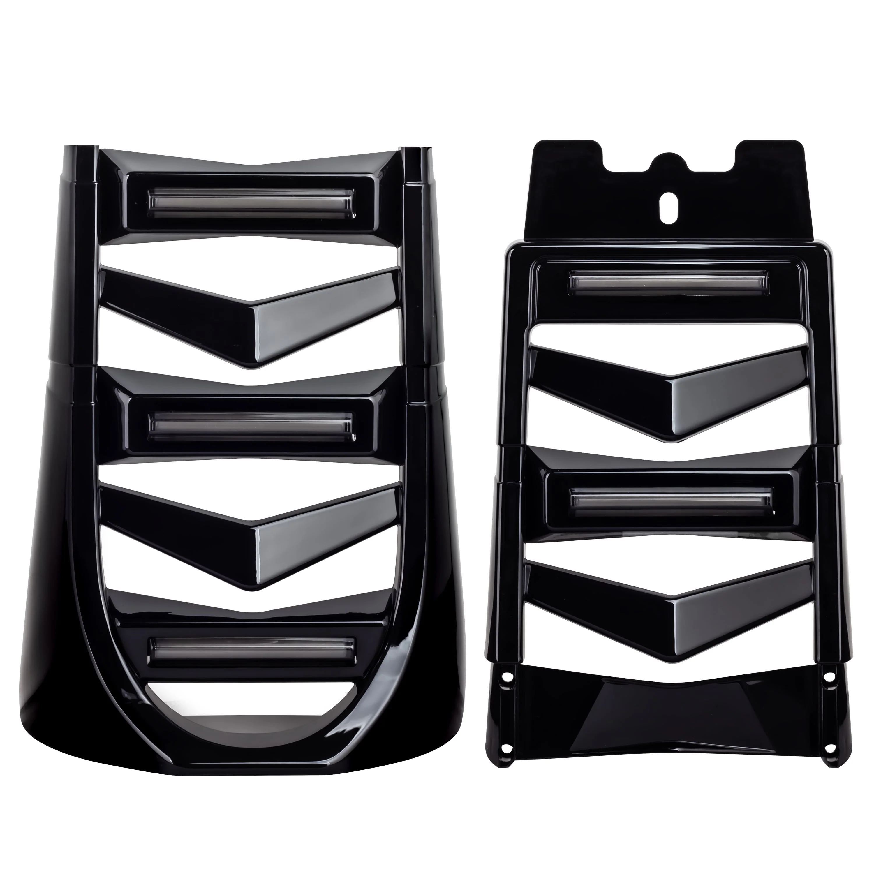 Eagle Lights LUMENSHIELD Chin Spoiler / Radiator Guard with LED Light Bars for 2018+ Harley-Davidson® Softail Models - Image 8
