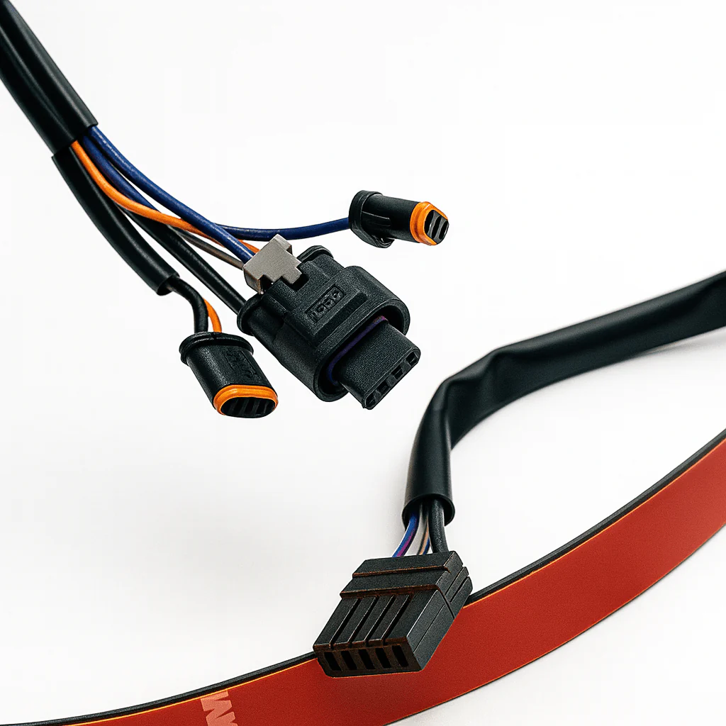 Eagle Lights Rear Lighting Harness with Turn Signal Plugs for 2018 - 2024 Harley-Davidson® Low Rider
