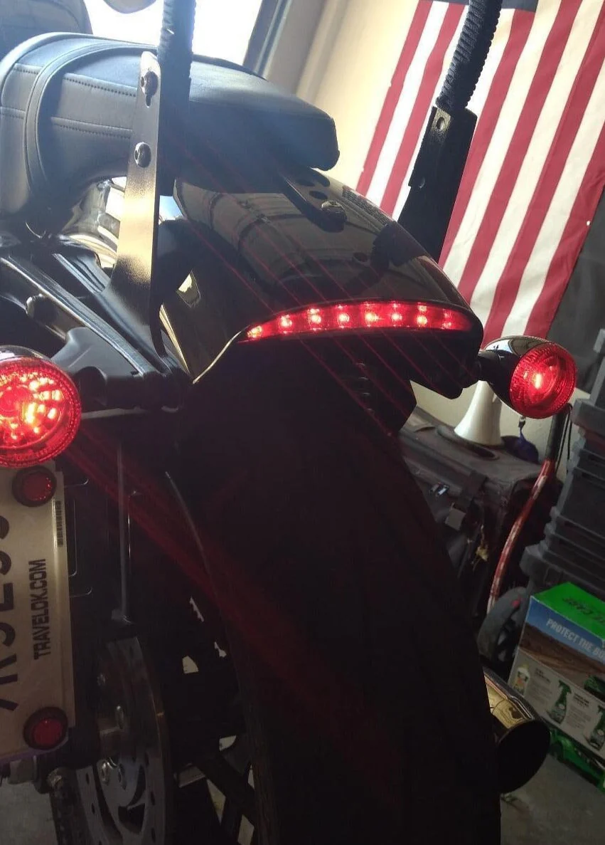 Eagle Lights LED Taillight Conversion / Upgrade Kit for Harley Sportsters with Chopped Fender - Image 3