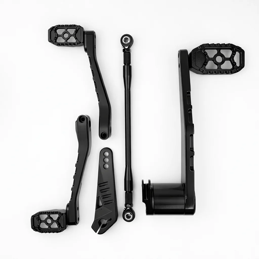 Eagle Lights REDLINE MX Heel Toe Shifter & Brake Pedal Kit for 2014 - 2026 Harley-Davidson® Touring Models - Image 3
