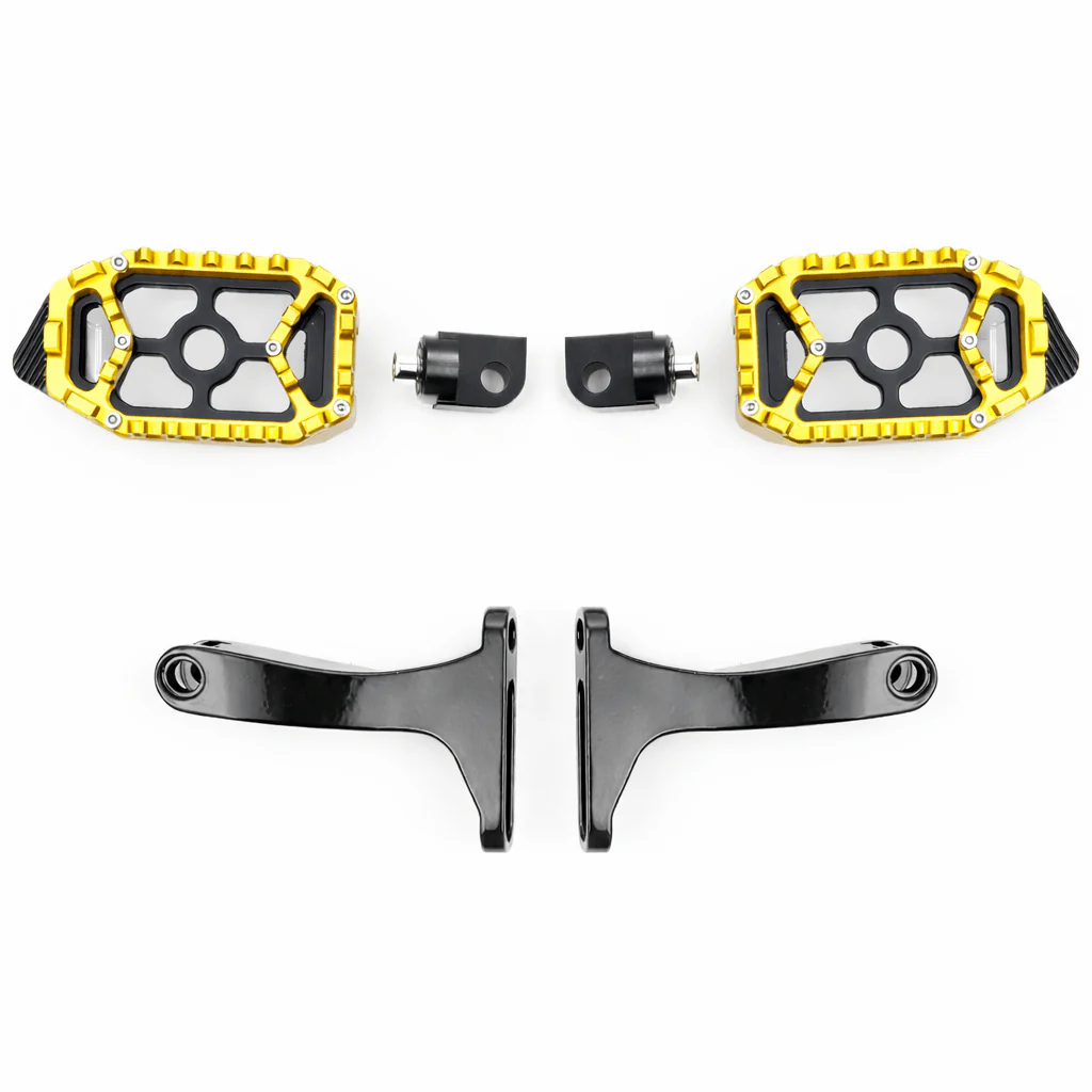 Eagle Lights REDLINE MX Passenger Floorboards for 1993 - 2026 Harley-Davidson® Touring Models - Image 4