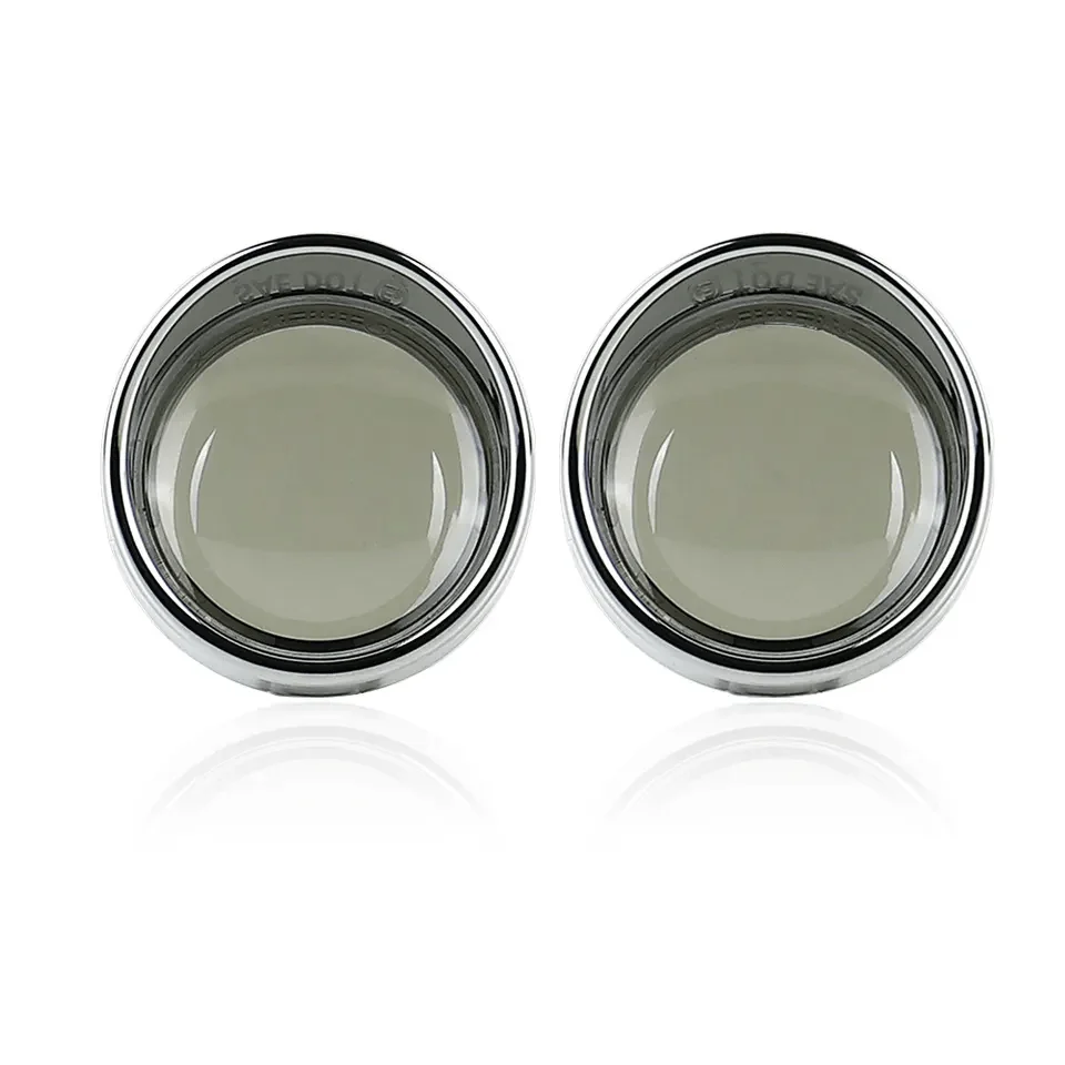 Eagle Lights Replacement Lenses with Visors for 2" Bullet Style Turn Signals - Smoked - Image 6