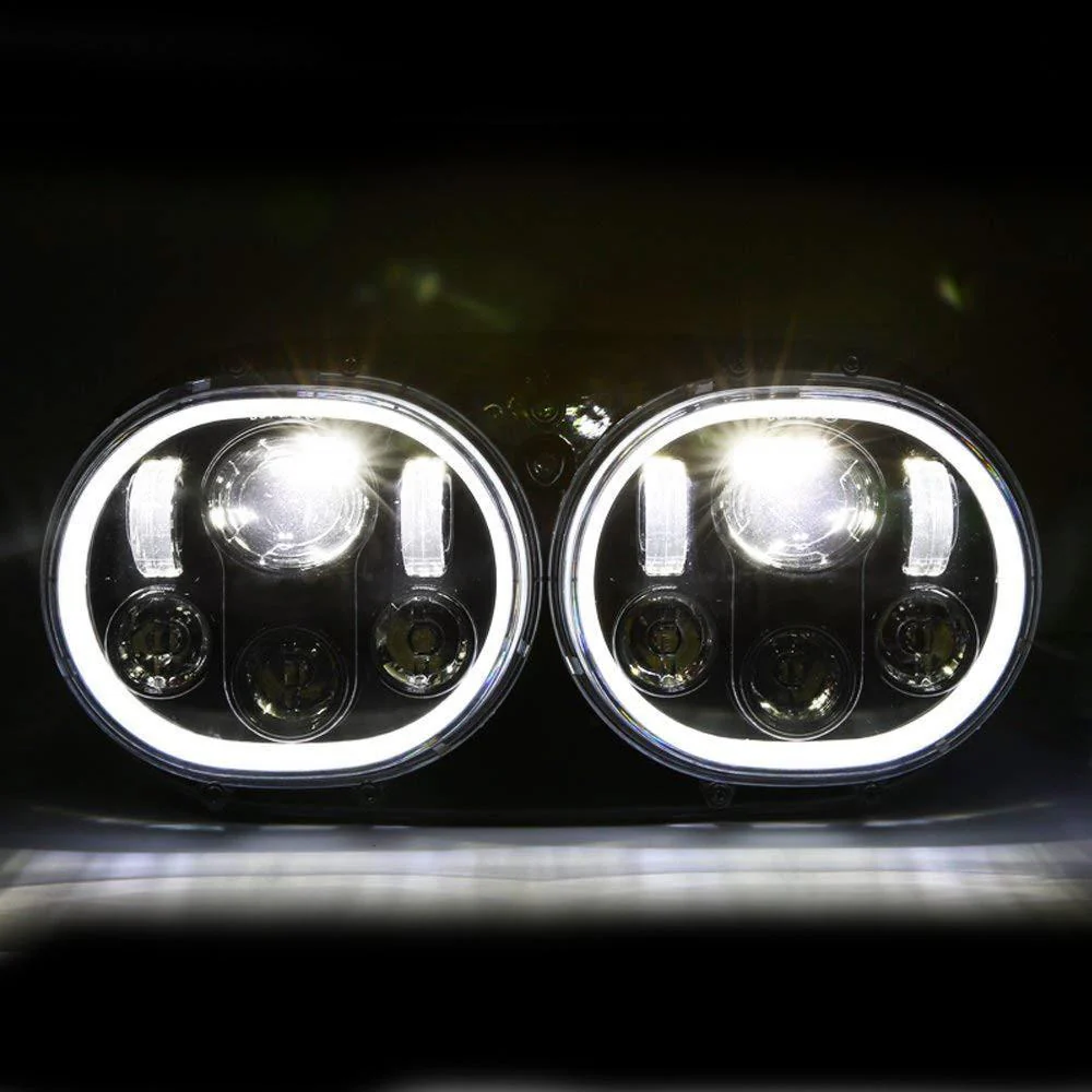 Eagle Lights Road Glide 1998 - 2013 LED Headlight w/Full Halo Ring- Harley-Davidson® - Image 11