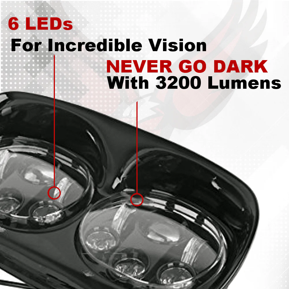 Eagle Lights Road Glide 1998 - 2013 LED Projection Headlight for Harley-Davidson® Road Glide - Image 7